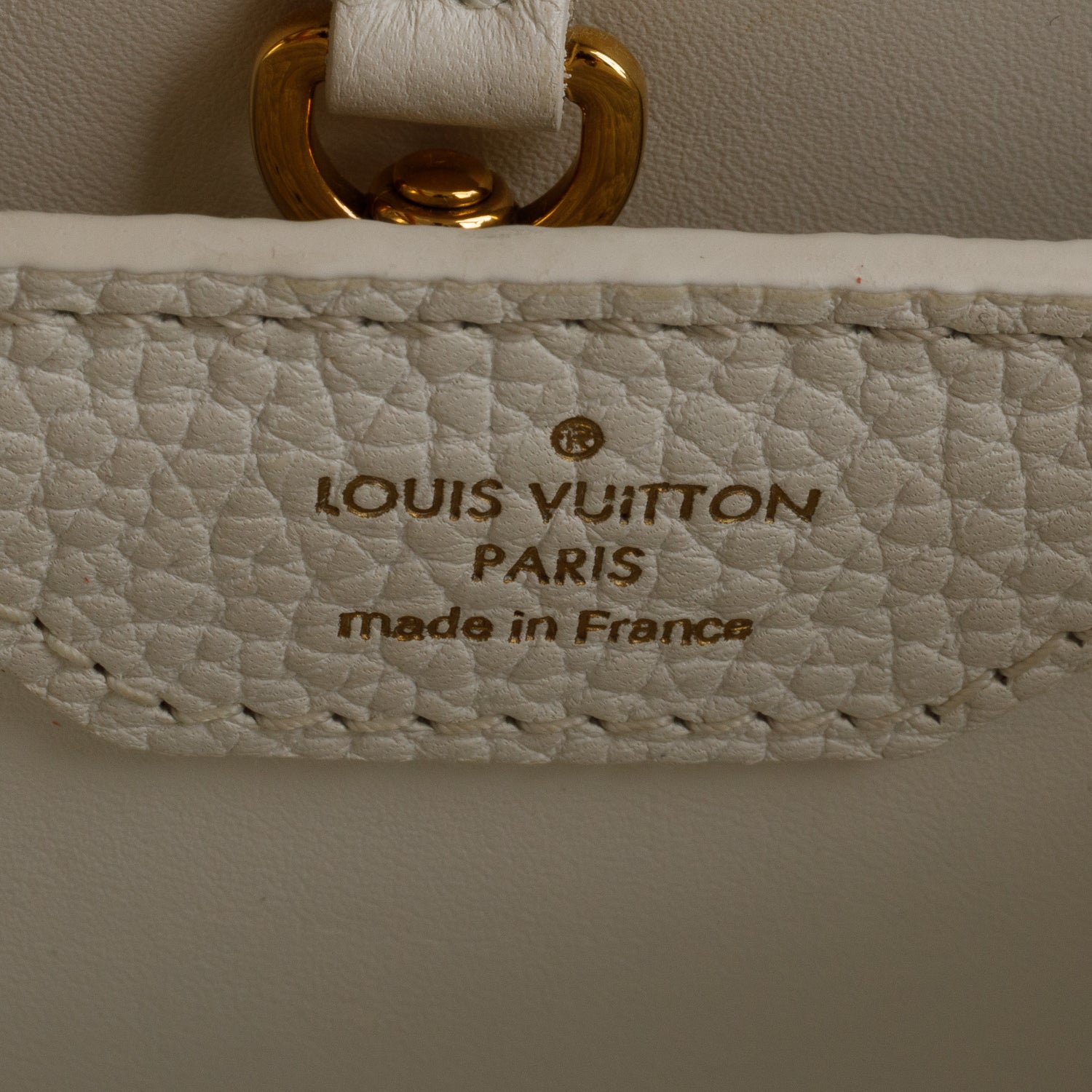 Louis Vuitton Taurillon Capucines BB w/ Strap