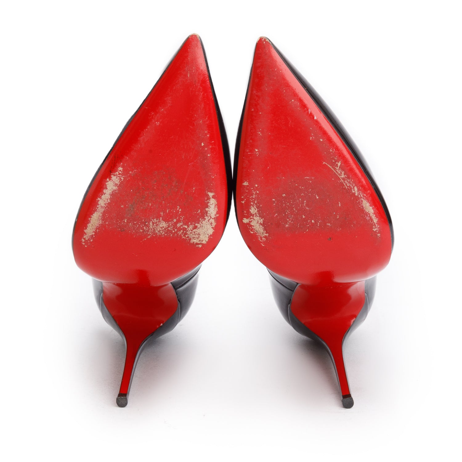 Christian Louboutin Black Patent Leather So Kate 120 Pumps, Women's Size 39.5