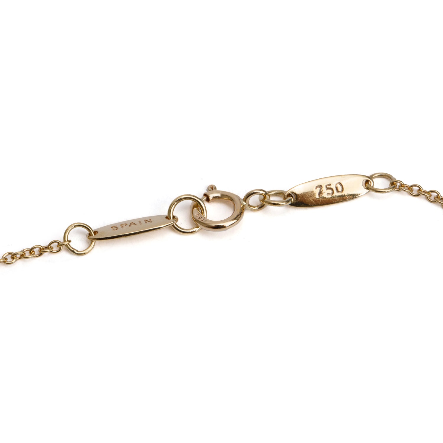 Tiffany & Co. Elsa Peretti 18k Yellow Gold Sevillana Pendant Necklace w/ Box