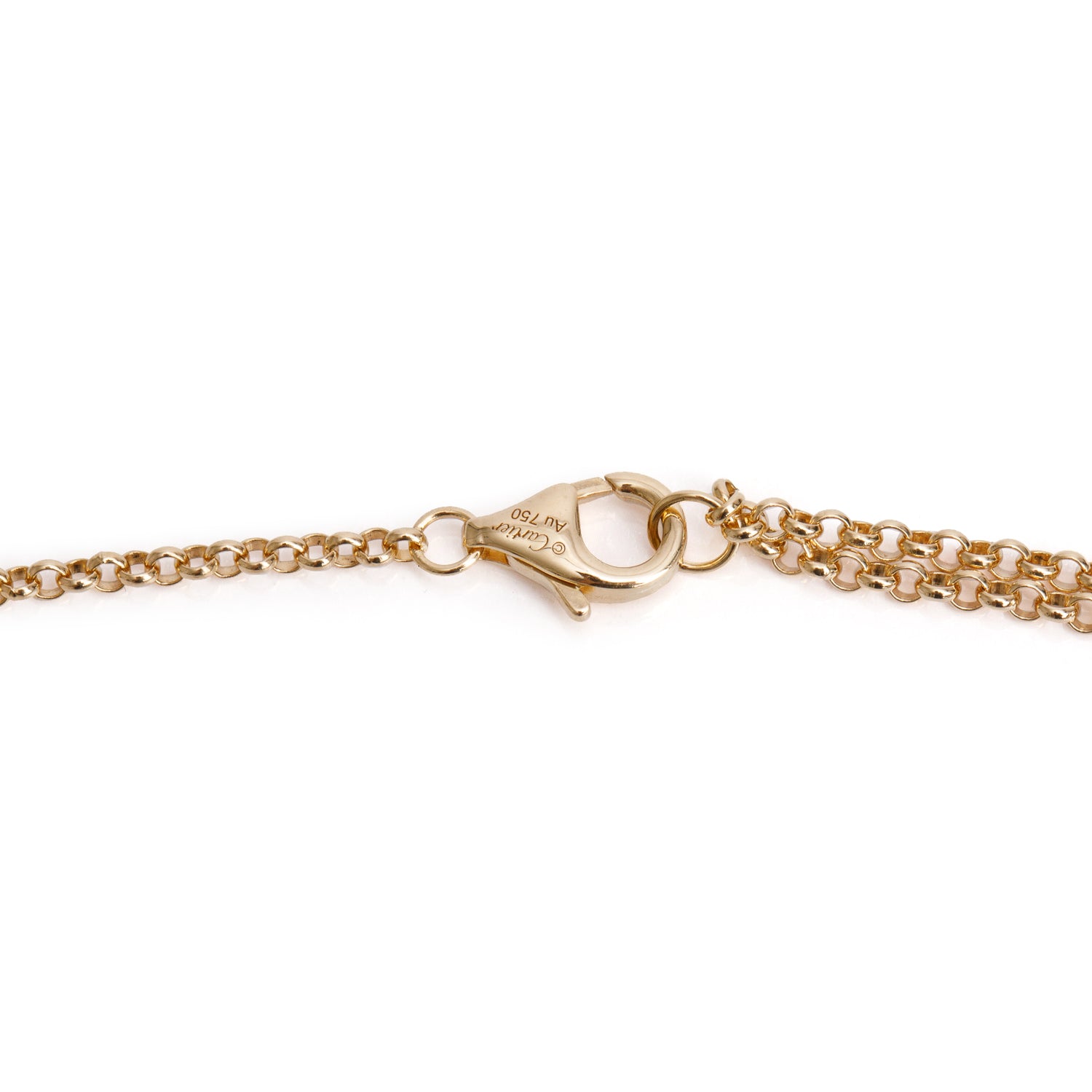Cartier 2025 18k Yellow Gold Panthere de Cartier Pendant Necklace w/ Box & Receipt