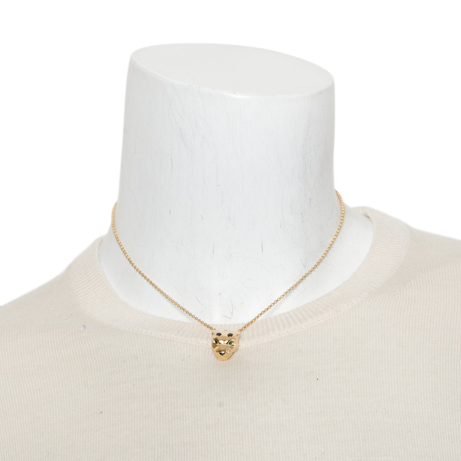 Cartier 2025 18k Yellow Gold Panthere de Cartier Pendant Necklace w/ Box & Receipt
