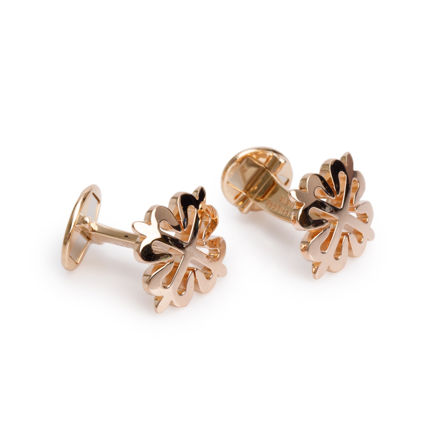 Patek Philippe 18k Rose Gold Calatrava Cross Cufflinks