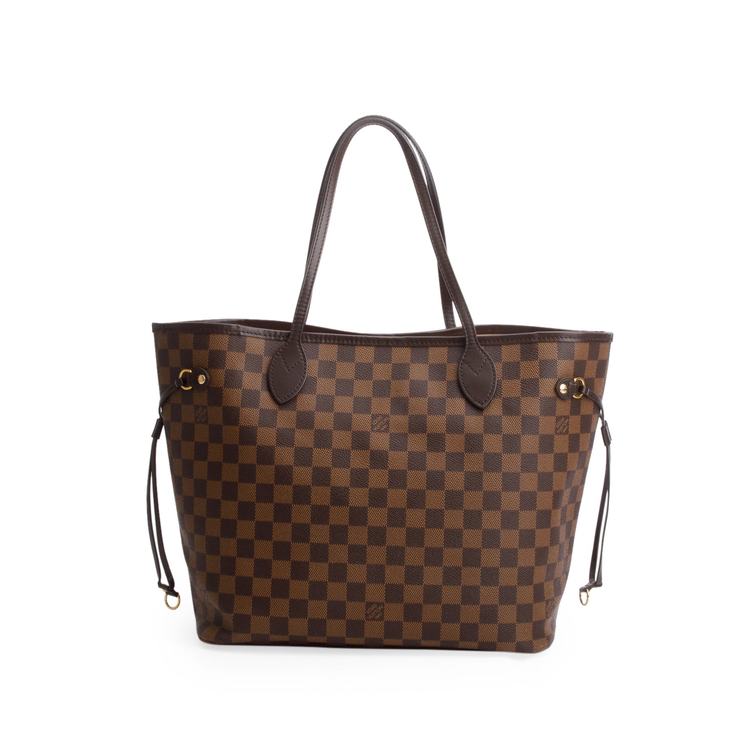 Louis Vuitton Damier Ebene Neverfull MM w/ Pouch