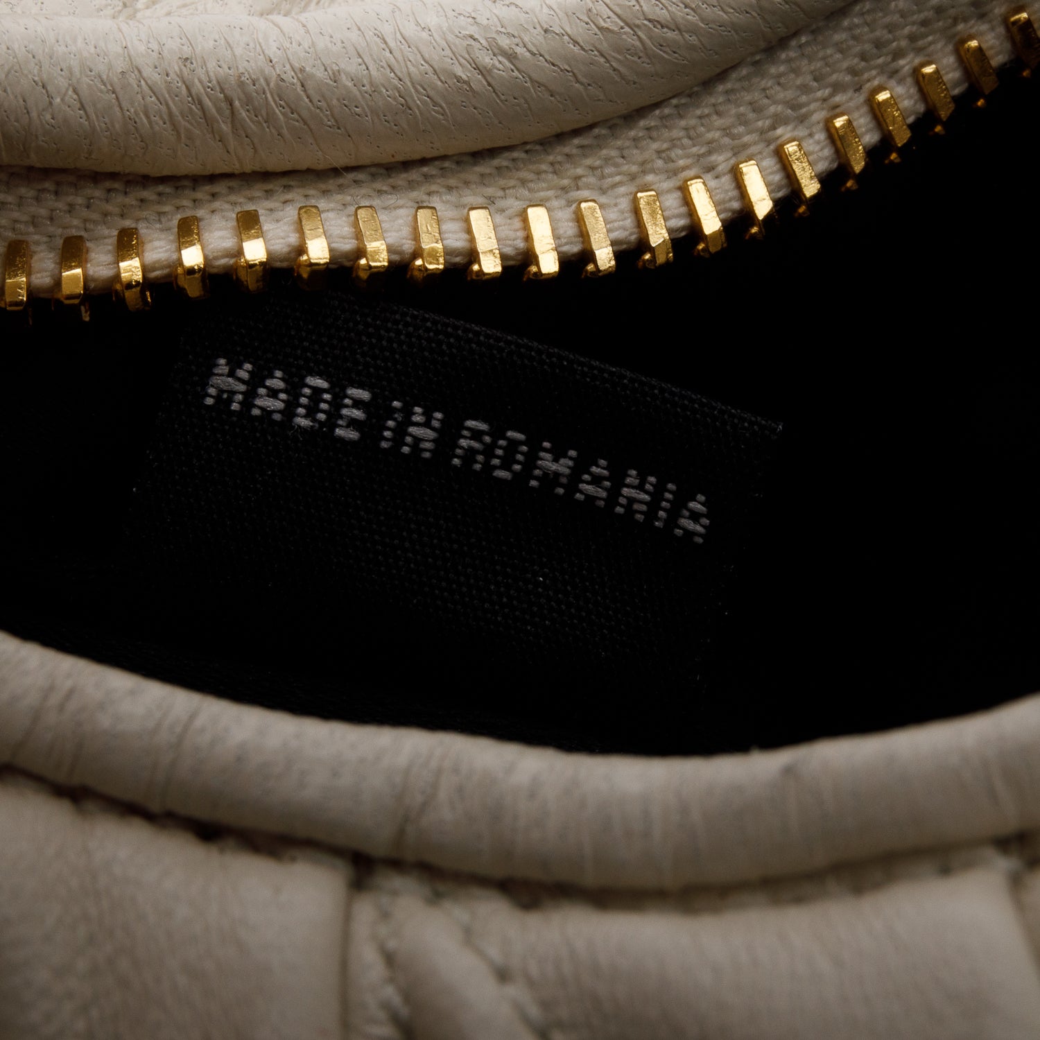 Miu Miu Cream Nappa Matelasse Mini Wander Hobo w/ Strap