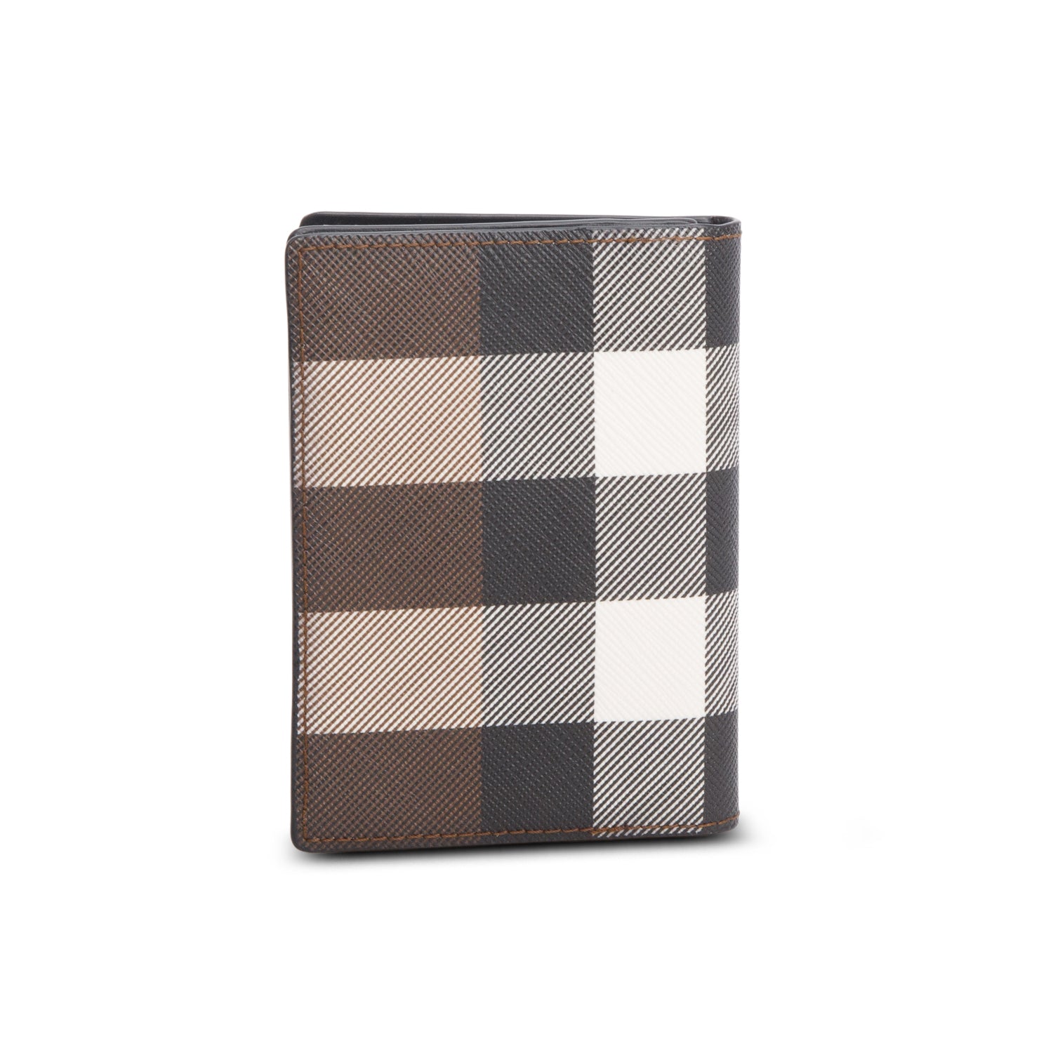Burberry Check Folding Card Case