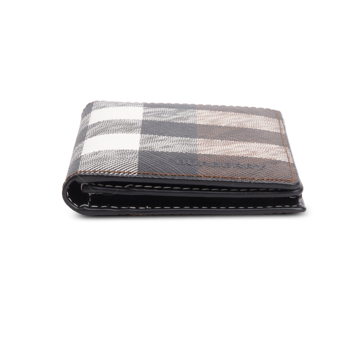 Burberry Check Folding Card Case