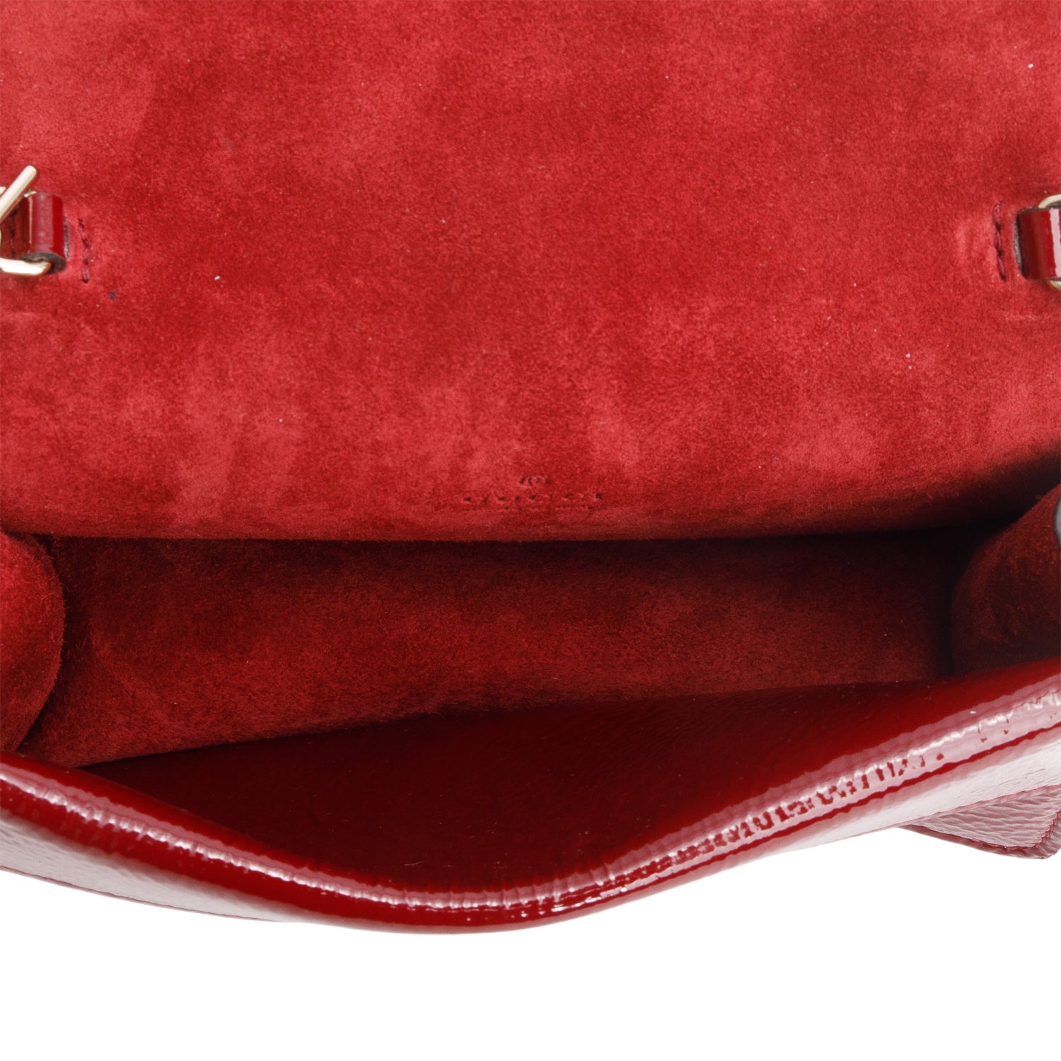 Gucci Red Crinkled Patent Leather Mini Dionysus Shoulder Bag w/ Box
