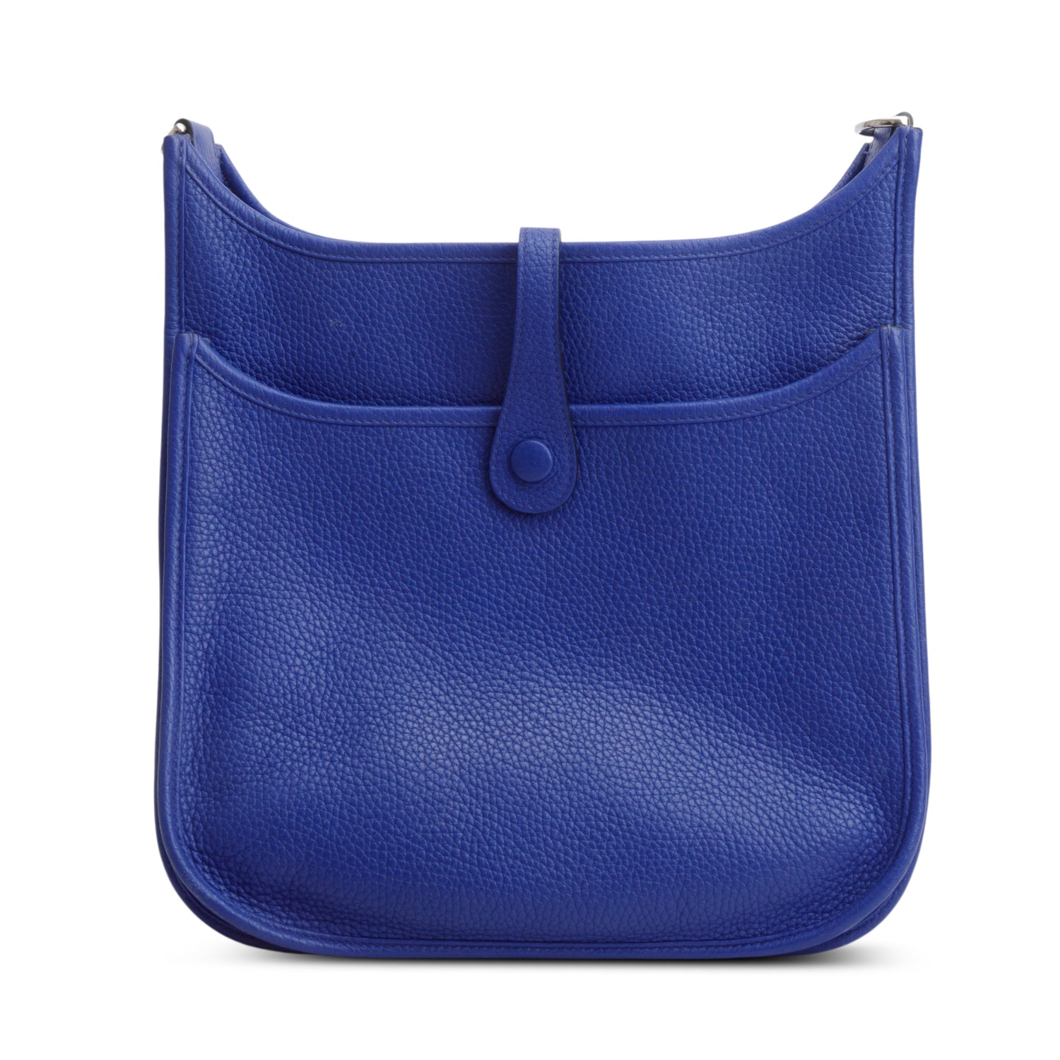 Hermes Bleu Electrique Taurillon Clemence Evelyne III 29 Bag