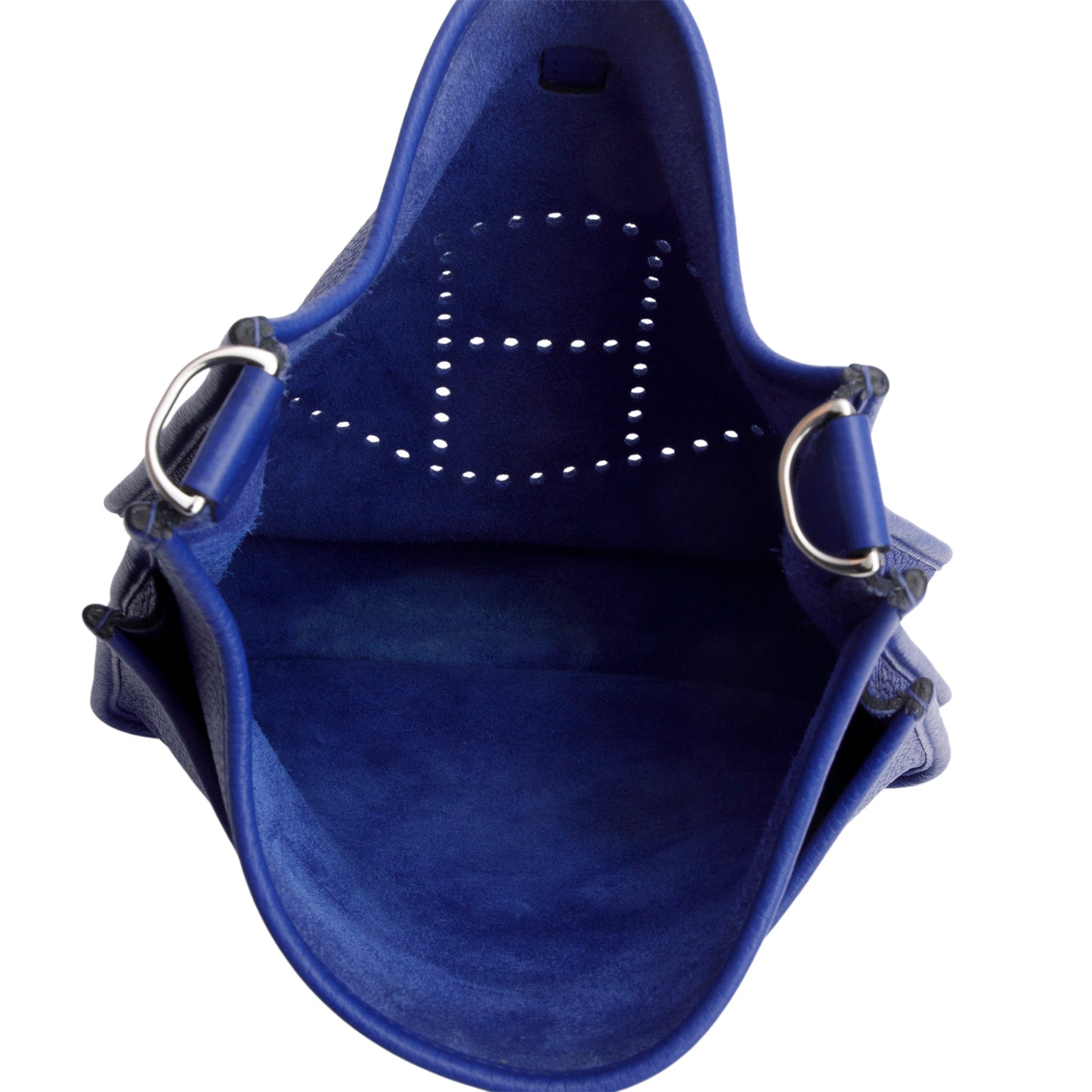 Hermes Bleu Electrique Taurillon Clemence Evelyne III 29 Bag