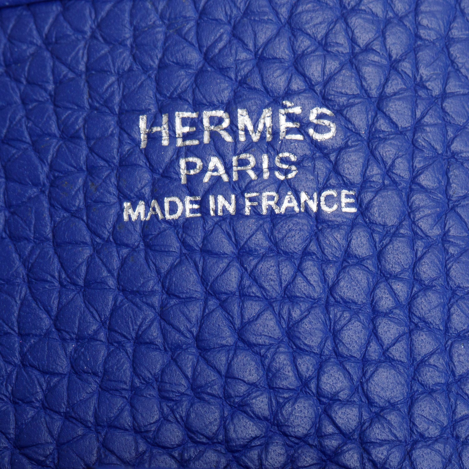 Hermes Bleu Electrique Taurillon Clemence Evelyne III 29 Bag
