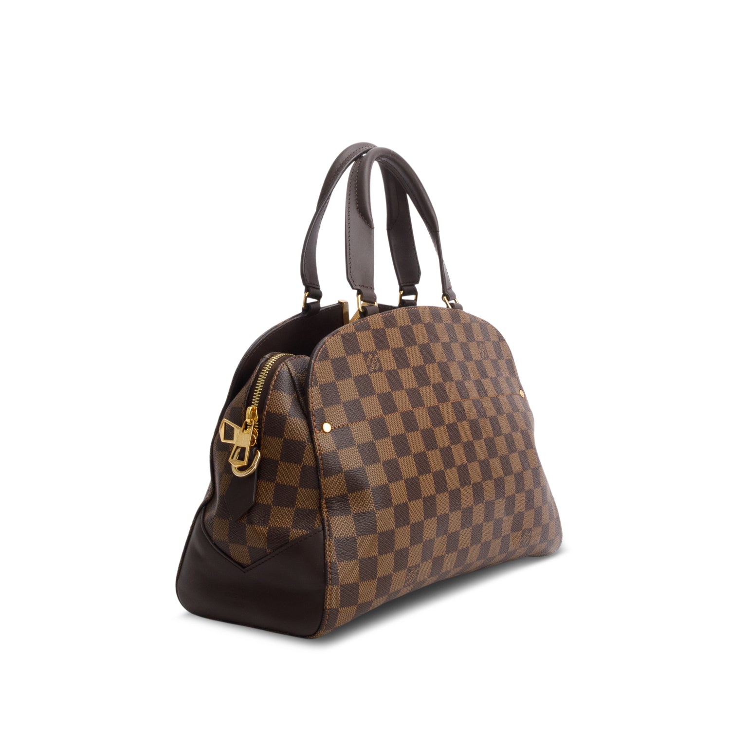 Louis Vuitton Damier Ebene Kensigton Bowling Bag w/ Strap