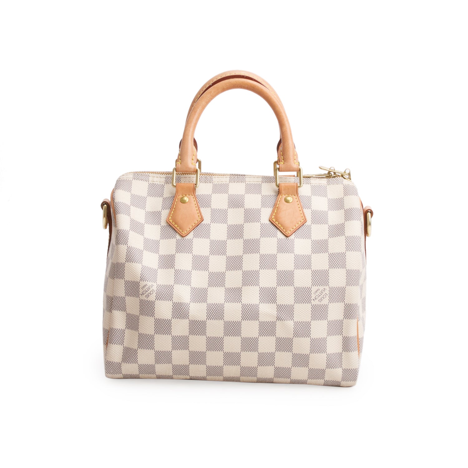 Louis Vuitton 2020 Damier Azur Speedy Bandouliere 25 w/ Box & Strap