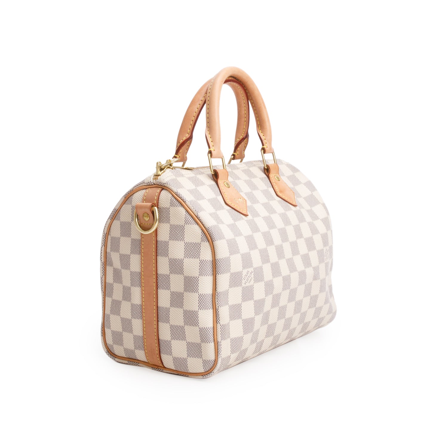 Louis Vuitton 2020 Damier Azur Speedy Bandouliere 25 w/ Box & Strap