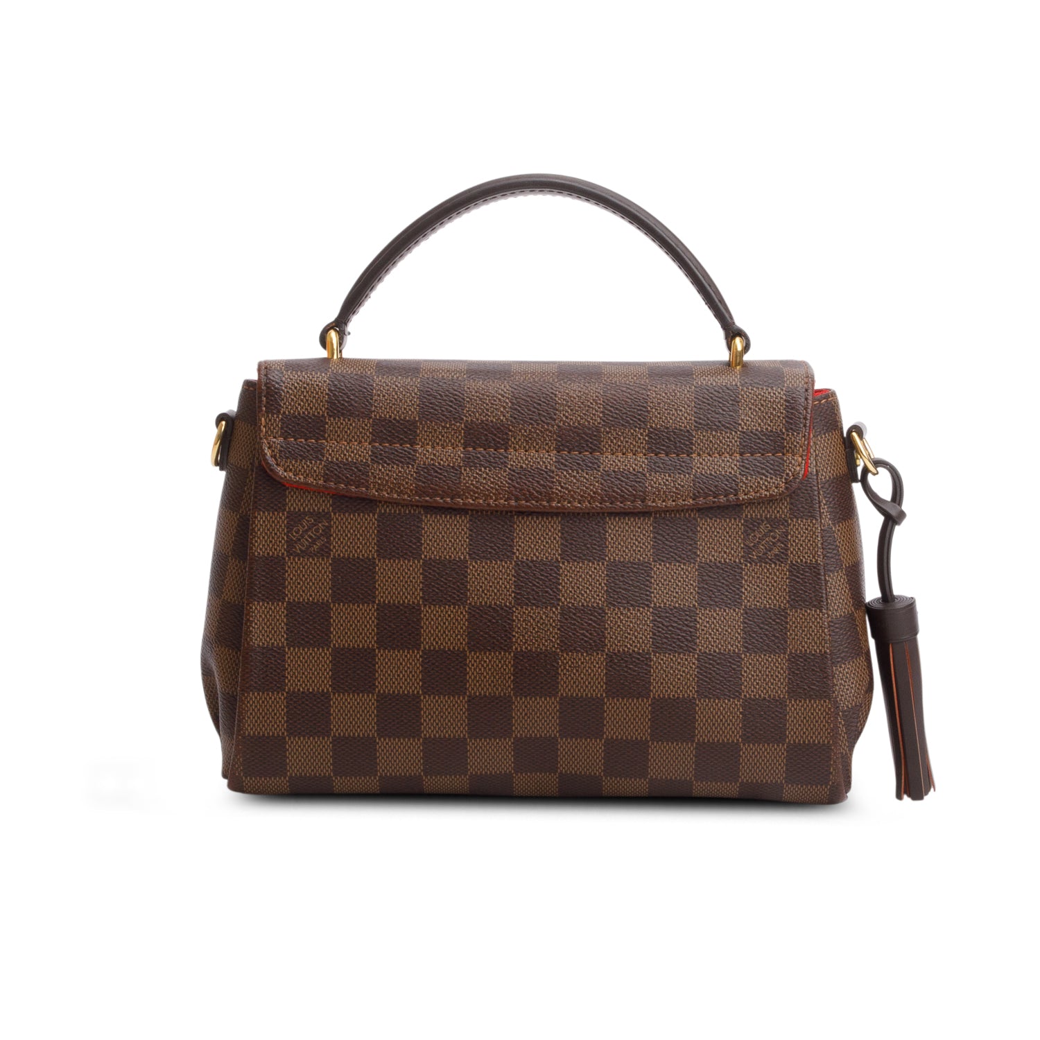 Louis Vuitton 2020 Damier Ebene Croisette w/ Box & Strap