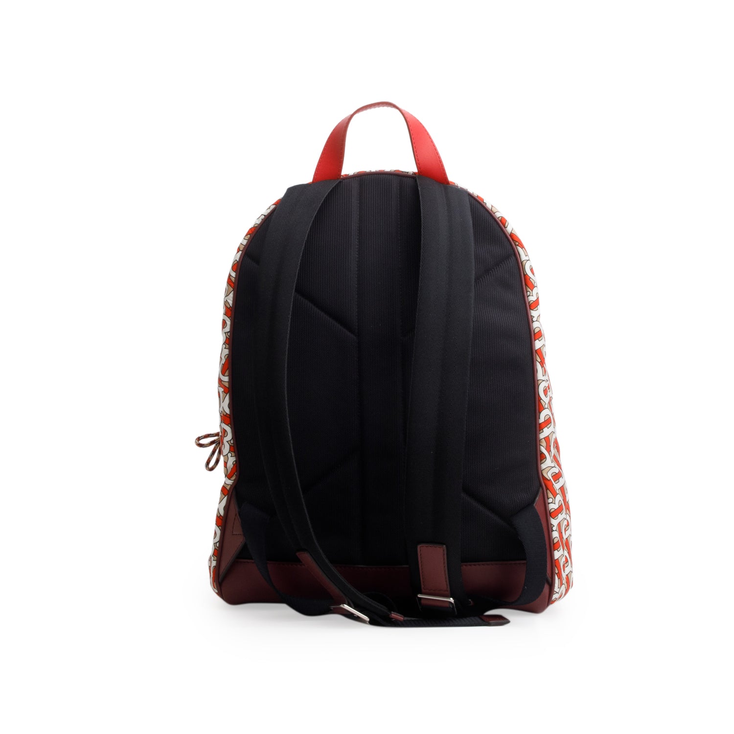 Burberry Multicolor Nylon Monogram Print Backpack w/ Box