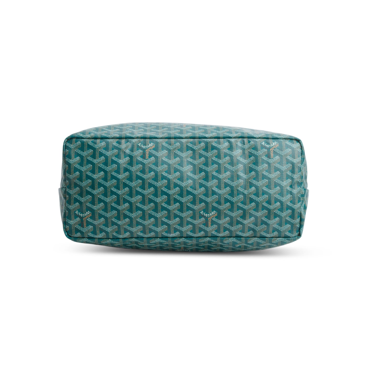 Goyard 2020 Green Goyardine Saint Louis PM w/ Pouch