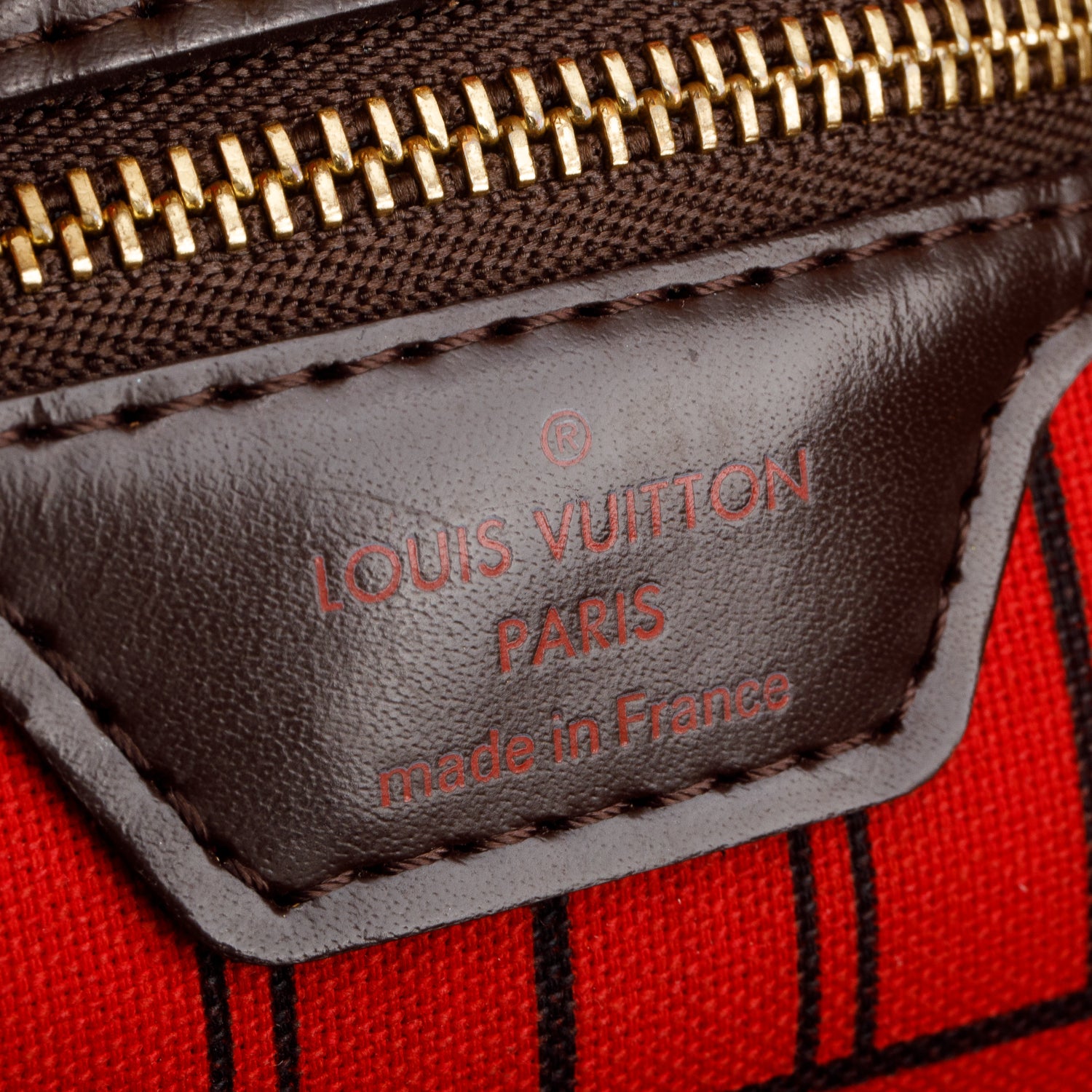 Louis Vuitton Damier Ebene Neverfull GM w/ Receipt