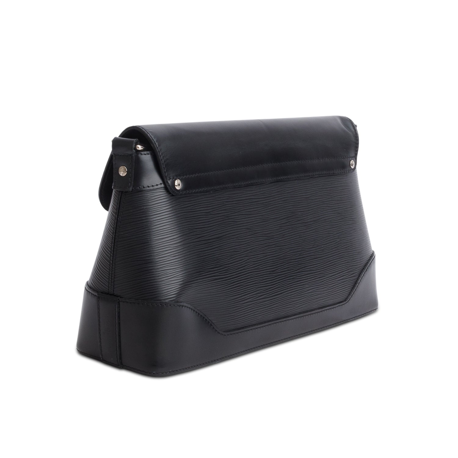 Louis Vuitton Black Epi Leather Bagatelle PM