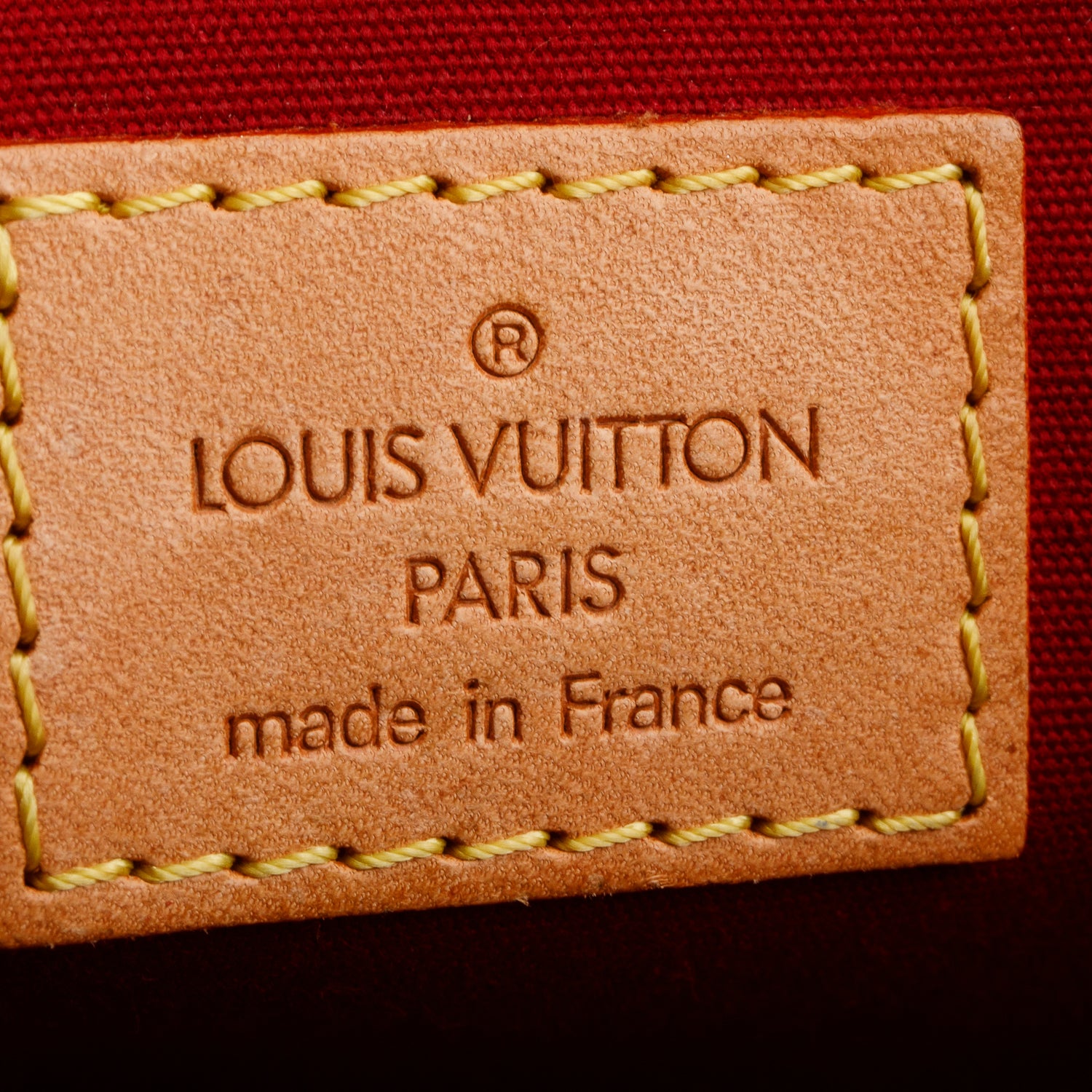 Louis Vuitton Red Vernis Roxbury Drive w/ Strap
