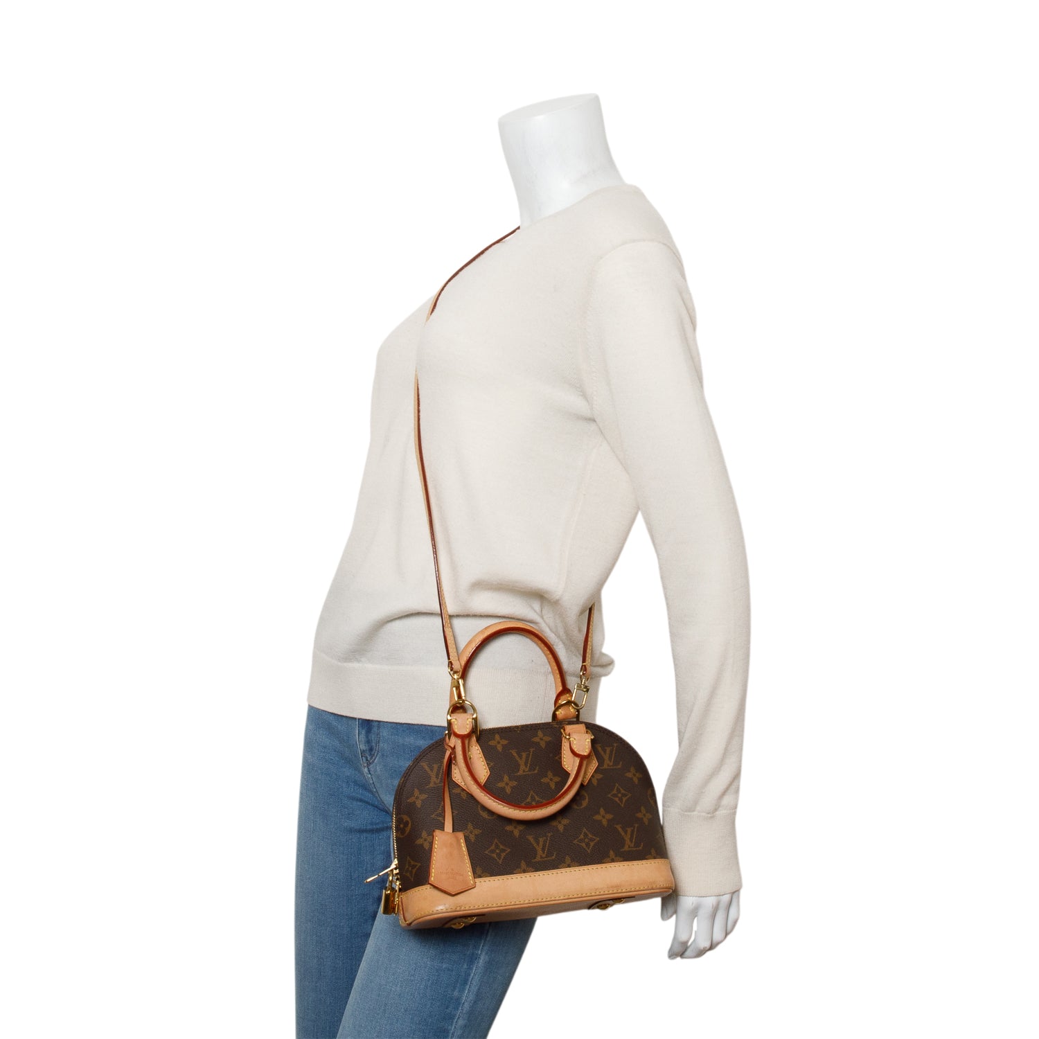 Louis Vuitton Monogram Alma BB w/ Strap