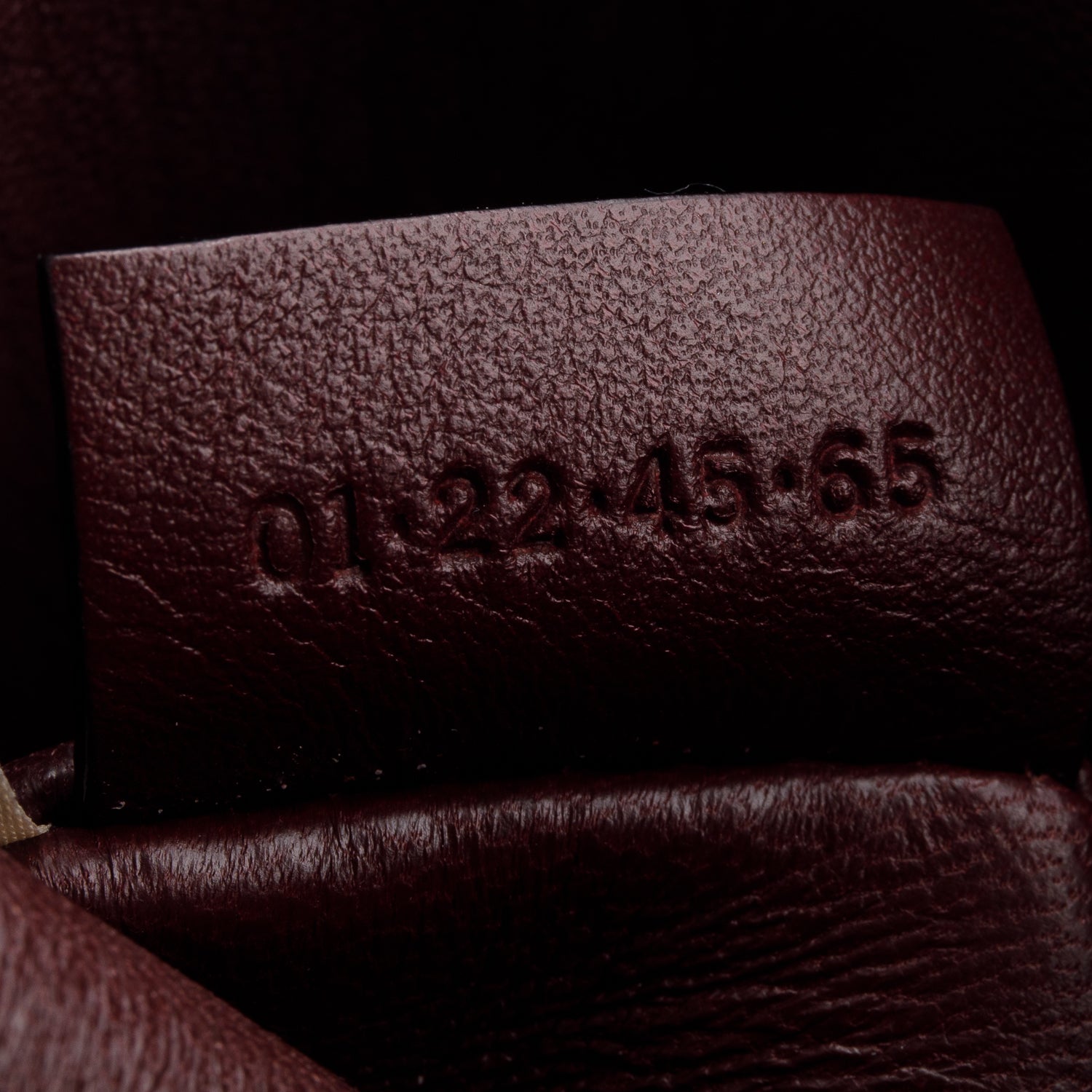 Chloe 2022 Burgundy Calfskin Mini Juana w/ Strap