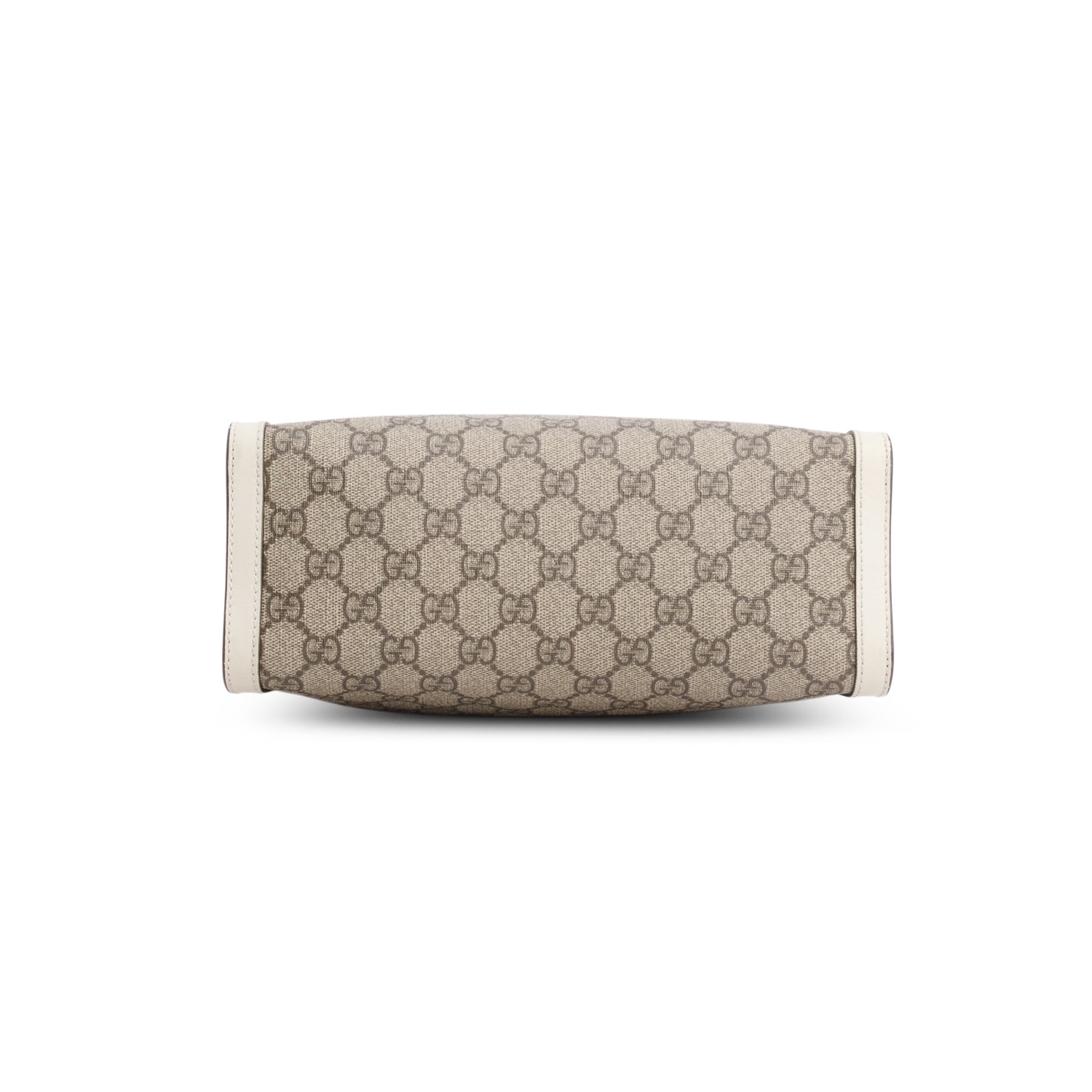 Gucci GG Supreme Monogram Moon Calfskin Small Padlock Tote