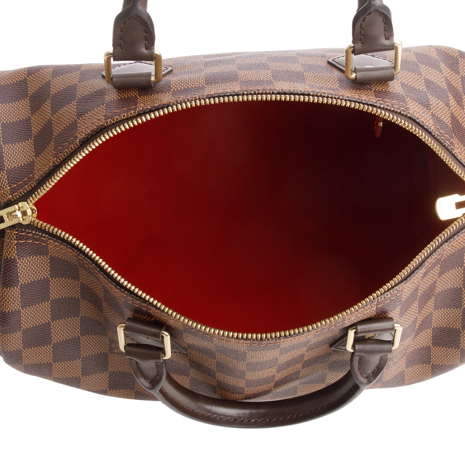 Louis Vuitton 2020 Damier Ebene Speedy Bandouliere 30 w/ Box, Strap & Receipt