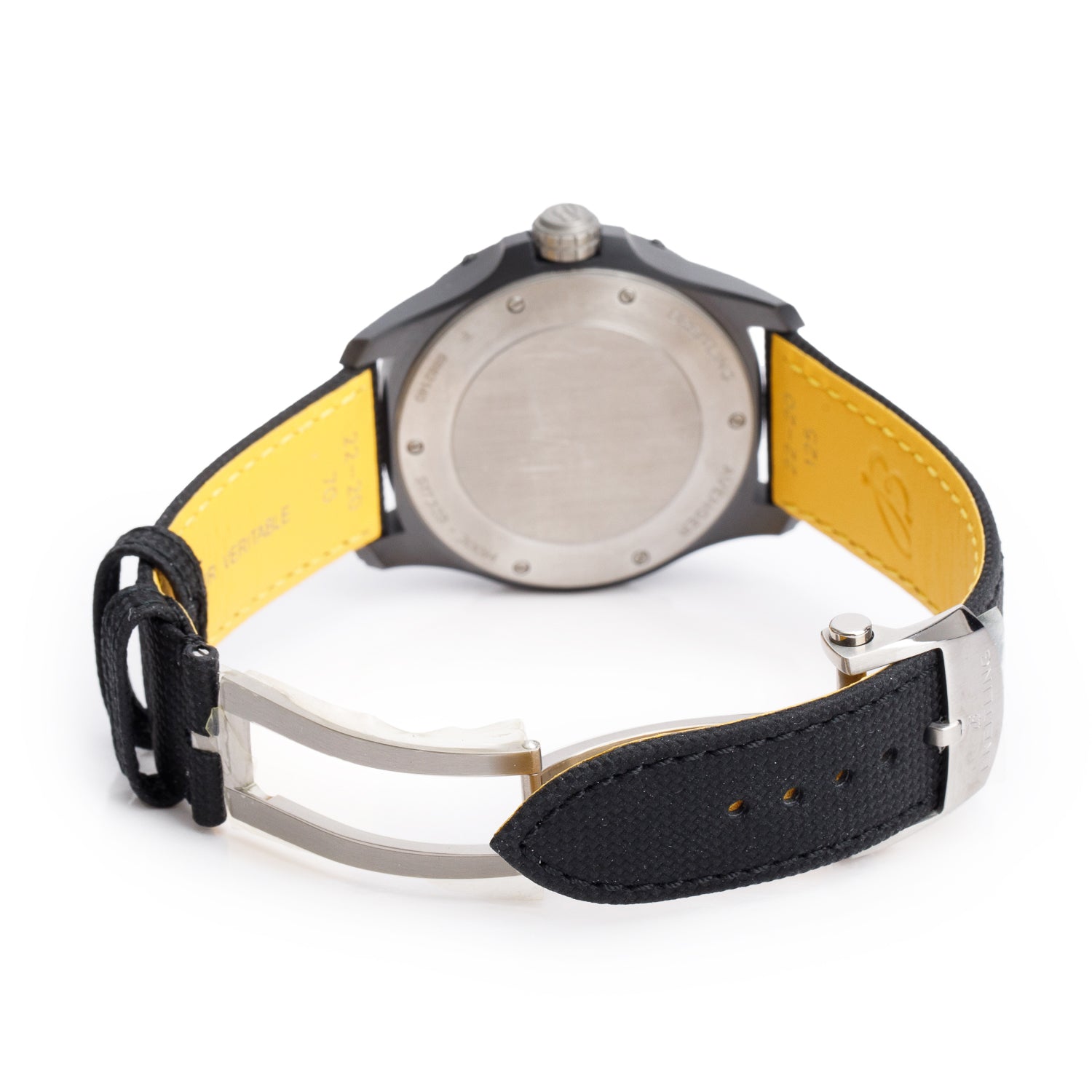 Breitling Black Ceramic Avenger Night Mission 42 MM Automatic Watch Black Dial S17328 w/ Box & Papers