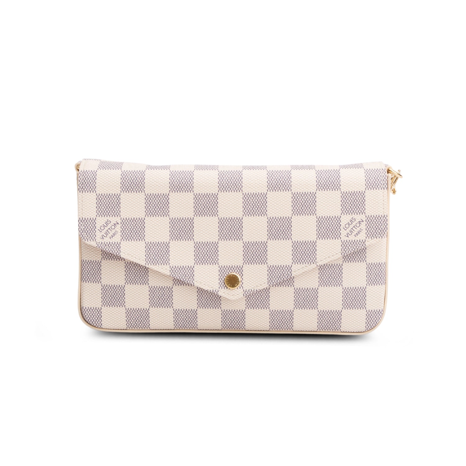 Louis Vuitton 2025 Damier Azur Felicie Pochette w/ Box & Receipt