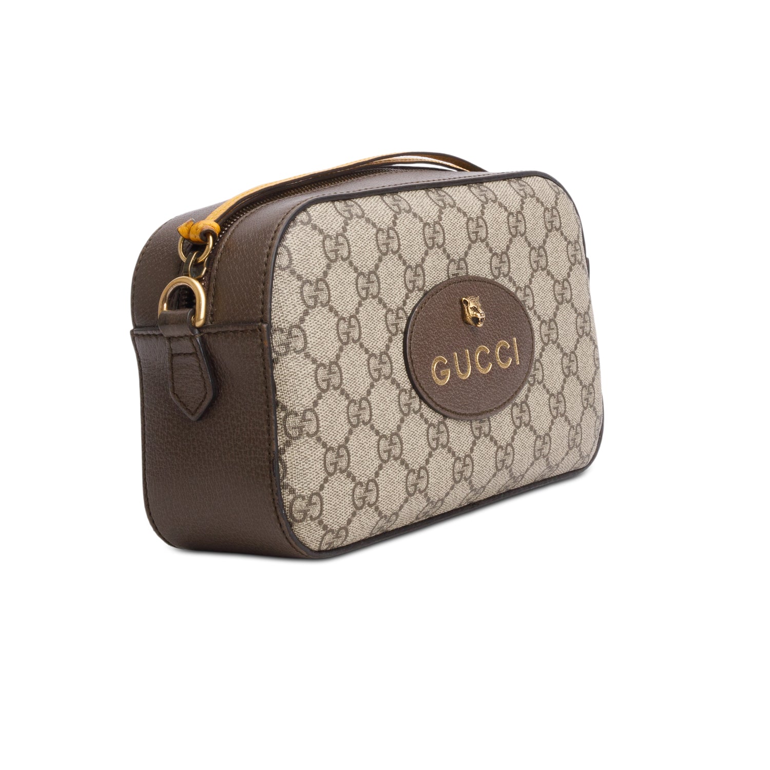 Gucci Neo Vintage GG Supreme Shoulder Bag w/ Box & Strap