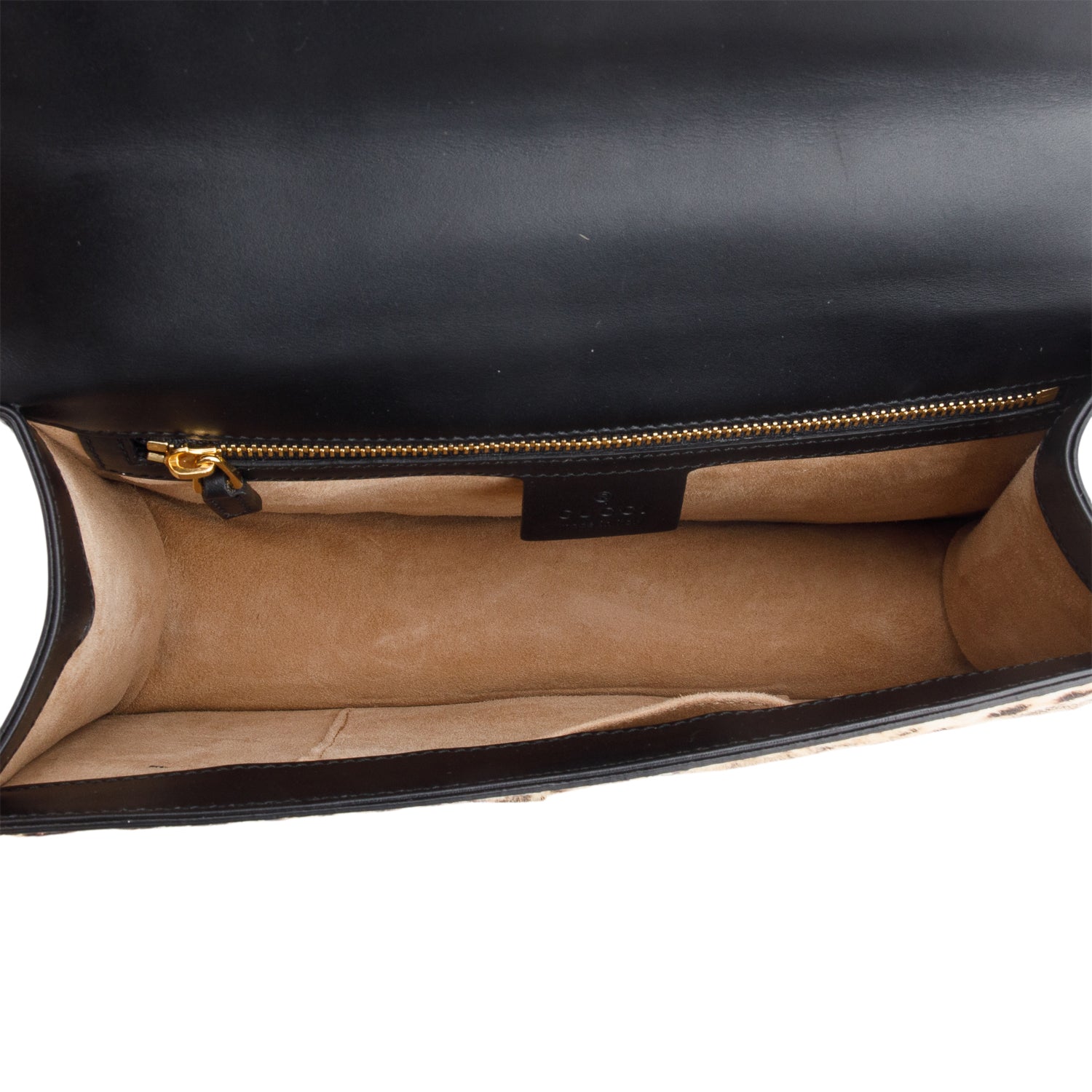 Gucci Calf Hair Leopard Print Small Sylvie Shoulder Bag w/ Straps
