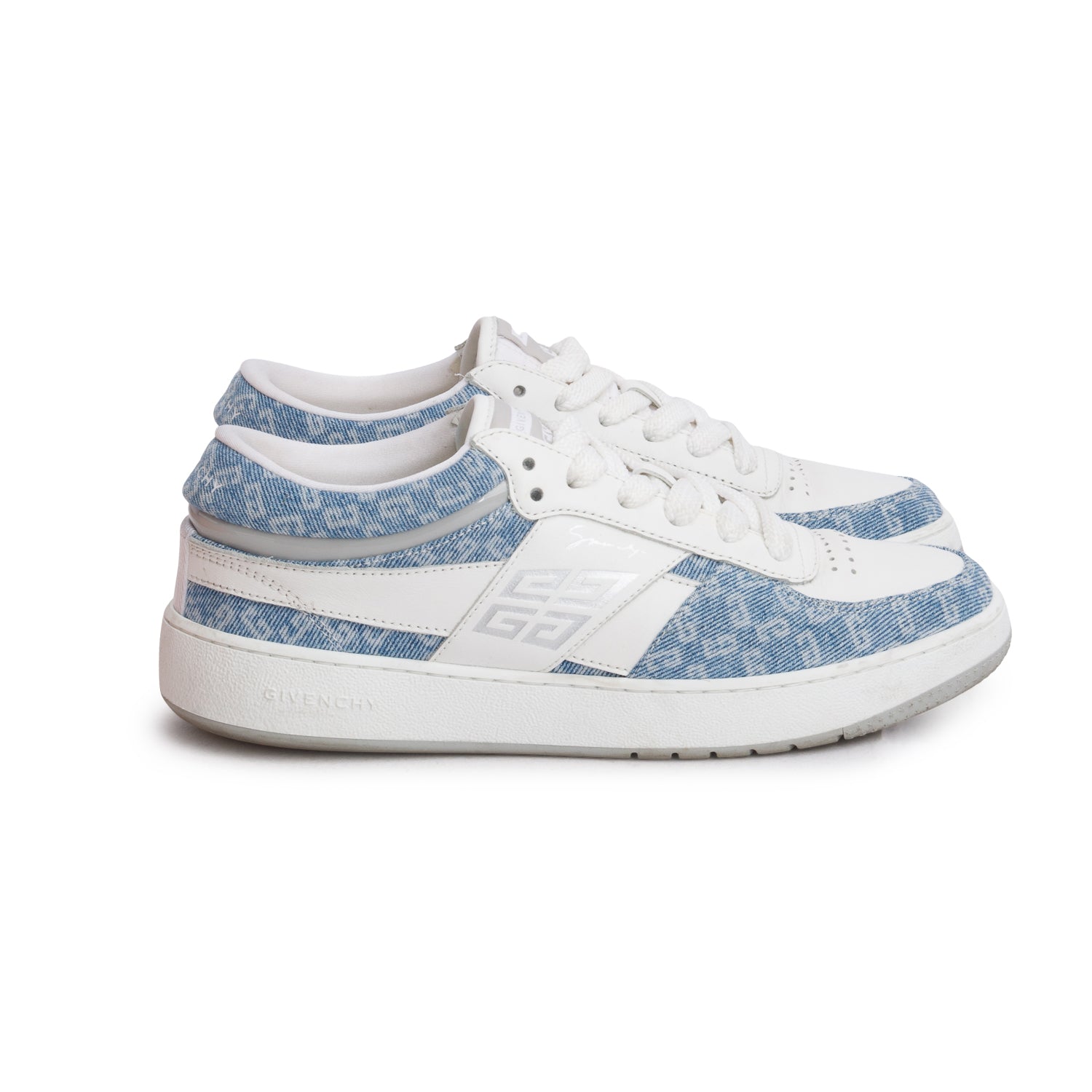 Givenchy Blue Denim G Move Sneakers, Women's Size 38 w/ Box