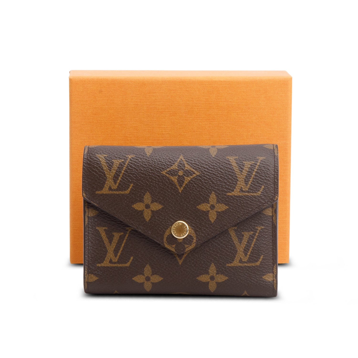 Louis Vuitton Monogram Victorine Wallet w/ Box