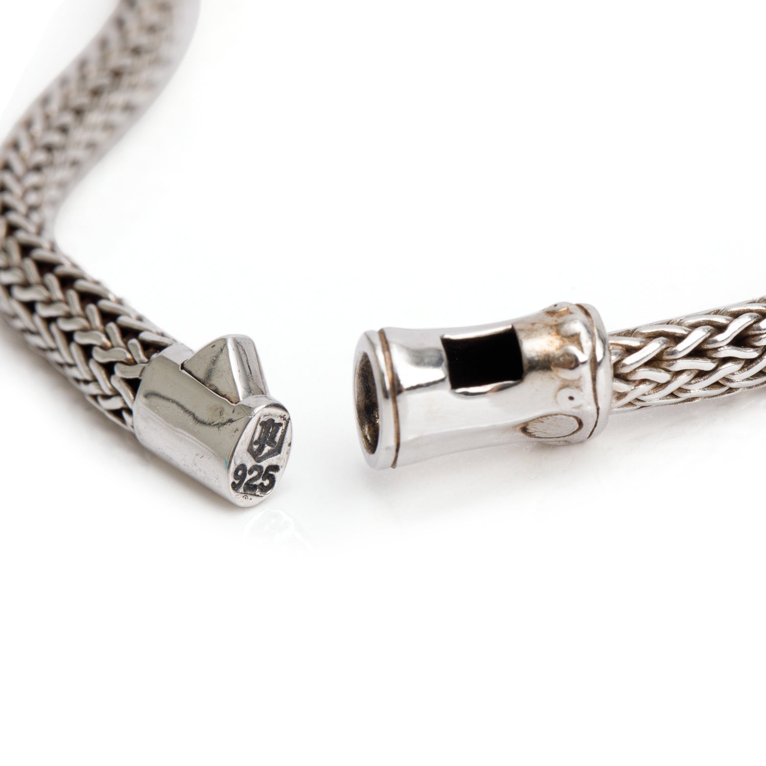 John Hardy Sterling Silver Bamboo Station Bracelet