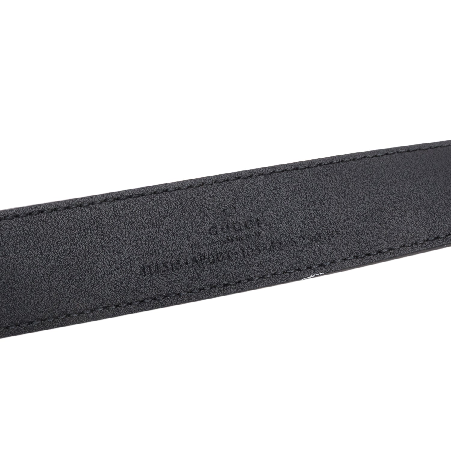 Gucci Black GG Marmont Leather Belt 105 42