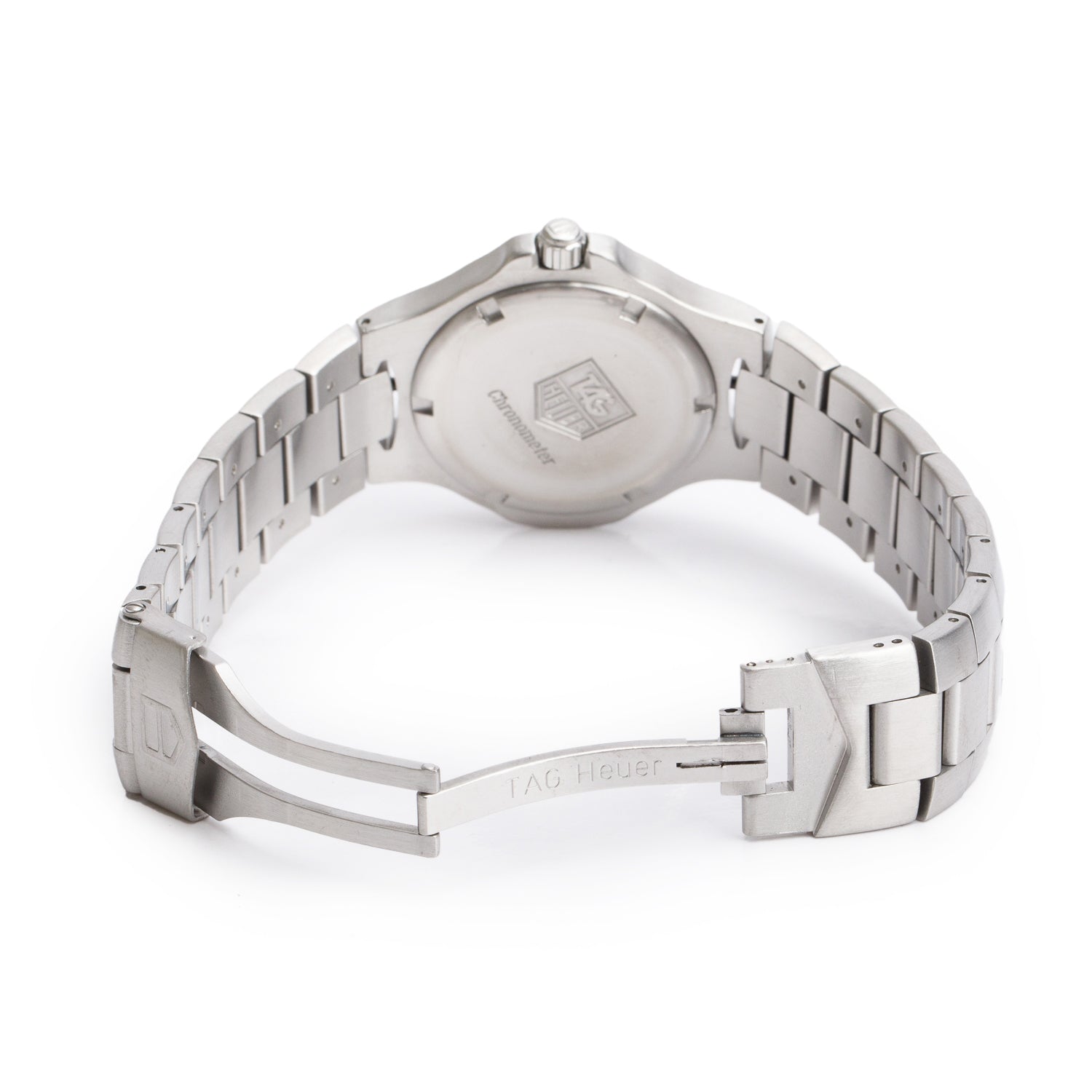Tag Heuer Stainless Steel Kirium 38 MM Quartz Watch Silver Dial WL5110