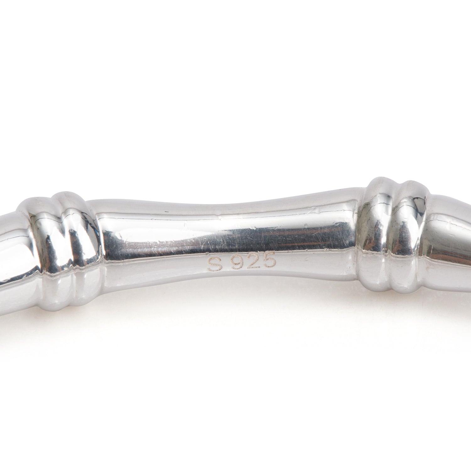 Links of London Sterling Silver Bamboo Bangle Bracelet