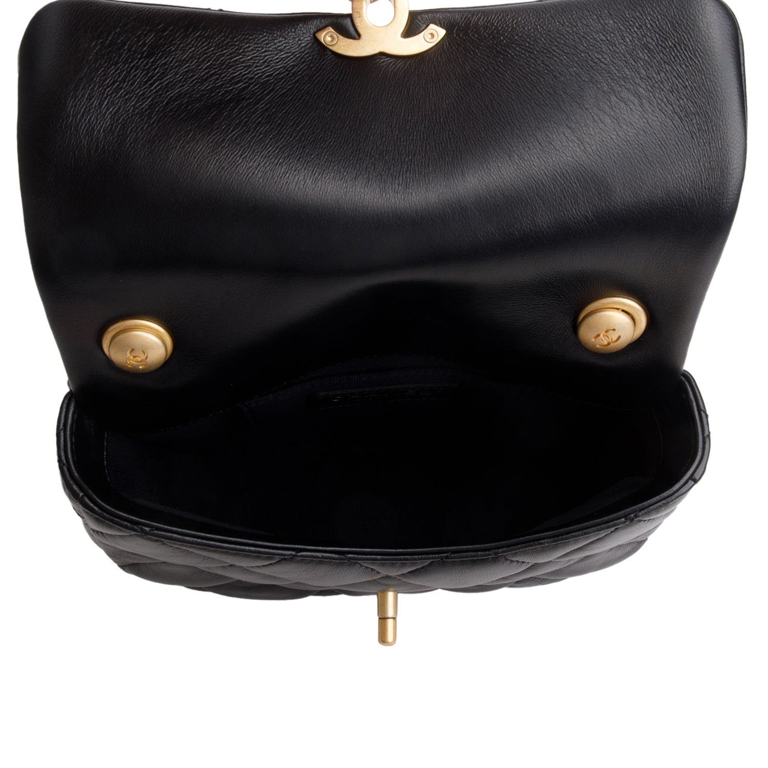 Chanel 2022 Lambskin Quilted Mini Candy Chain Square Flap w/ Box & Receipt