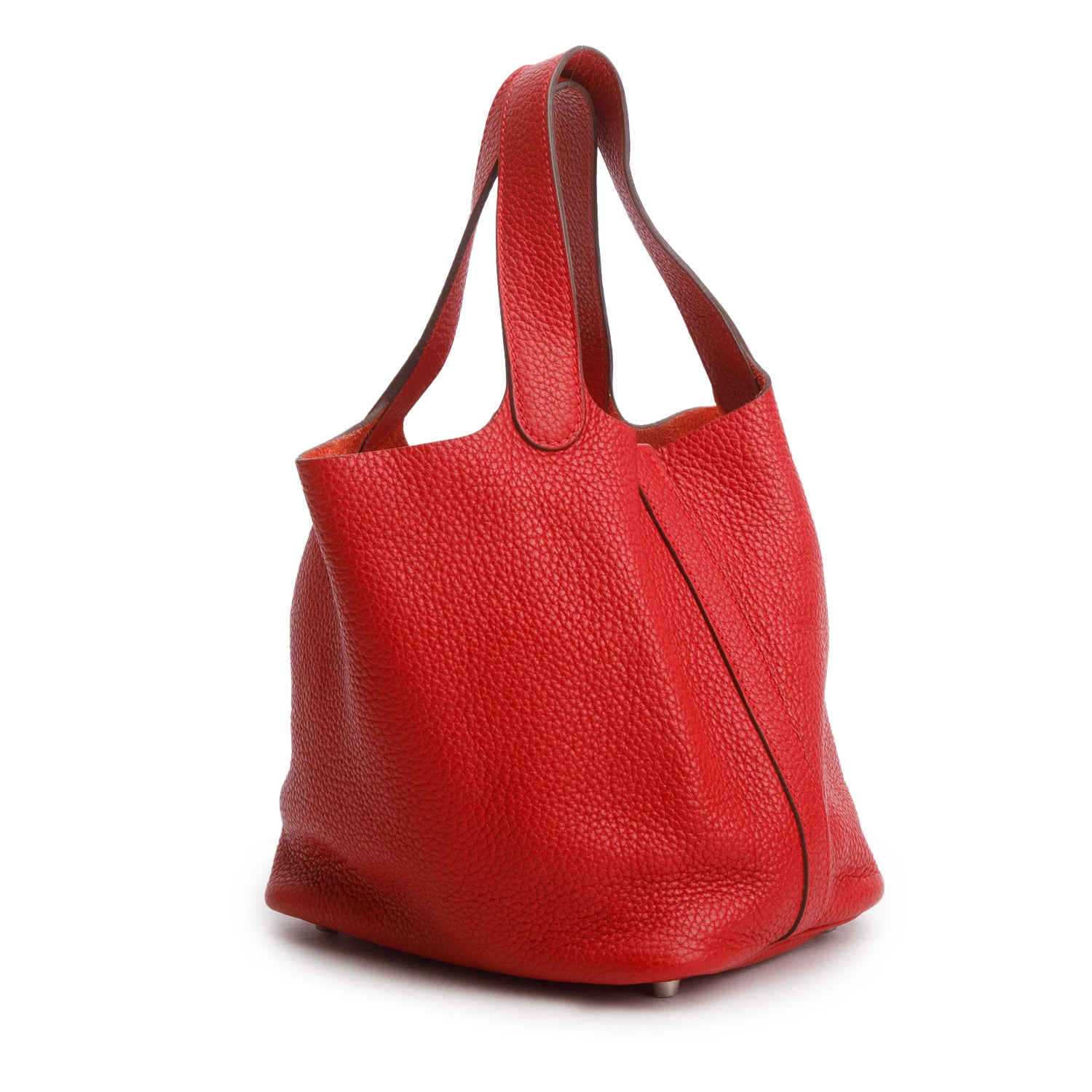 Hermes Rouge Garance Taurillon Clemence Picotin Lock 18