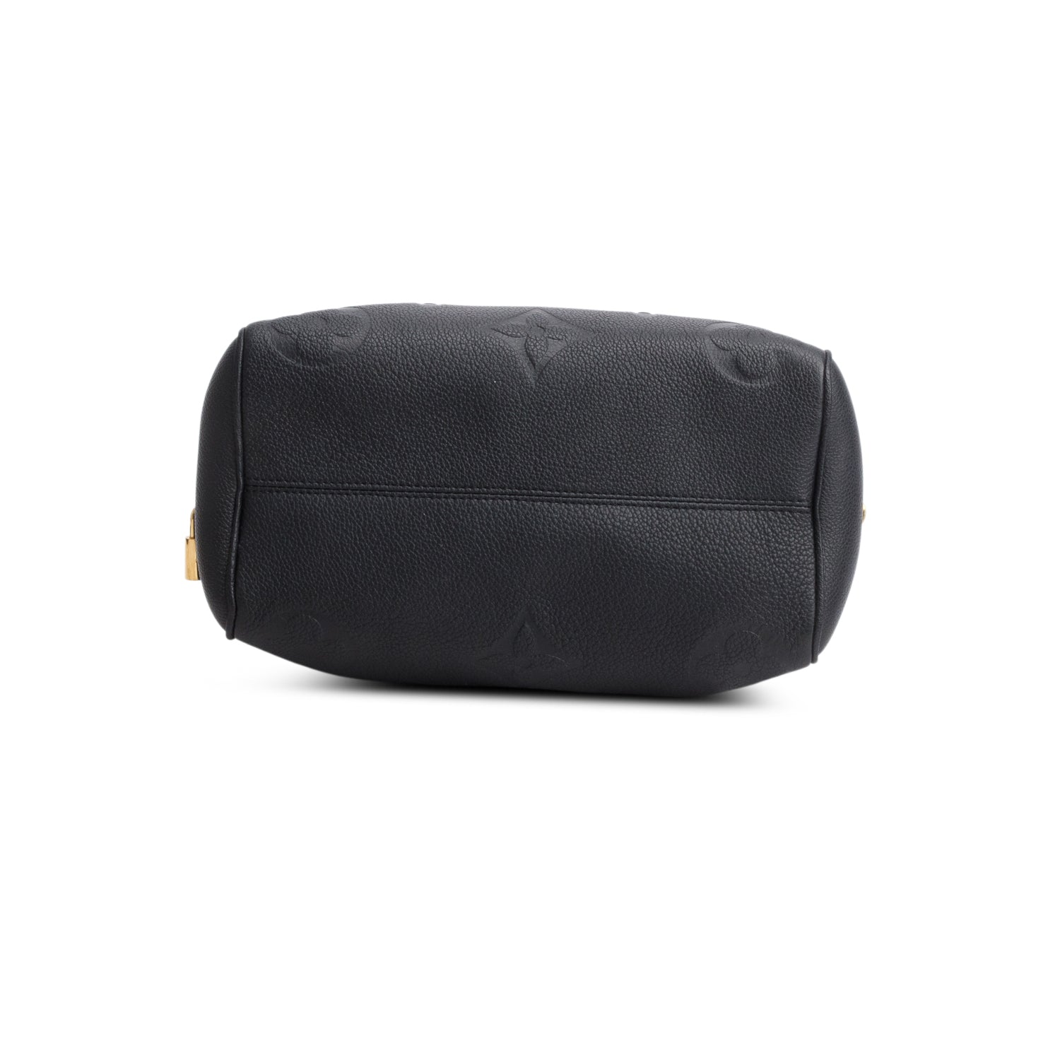 Louis Vuitton Black Empreinte Monogram Giant Speedy Bandouliere 25