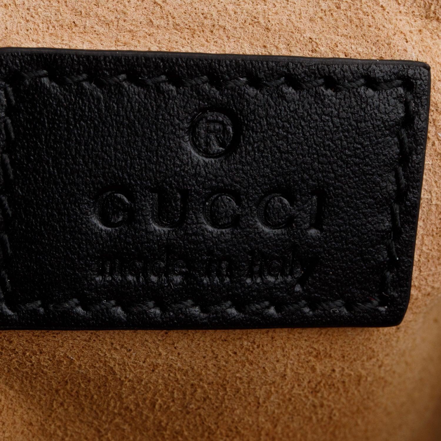 Gucci Black GG Marmont Matelasse Leather Super Mini Bag w/ Box