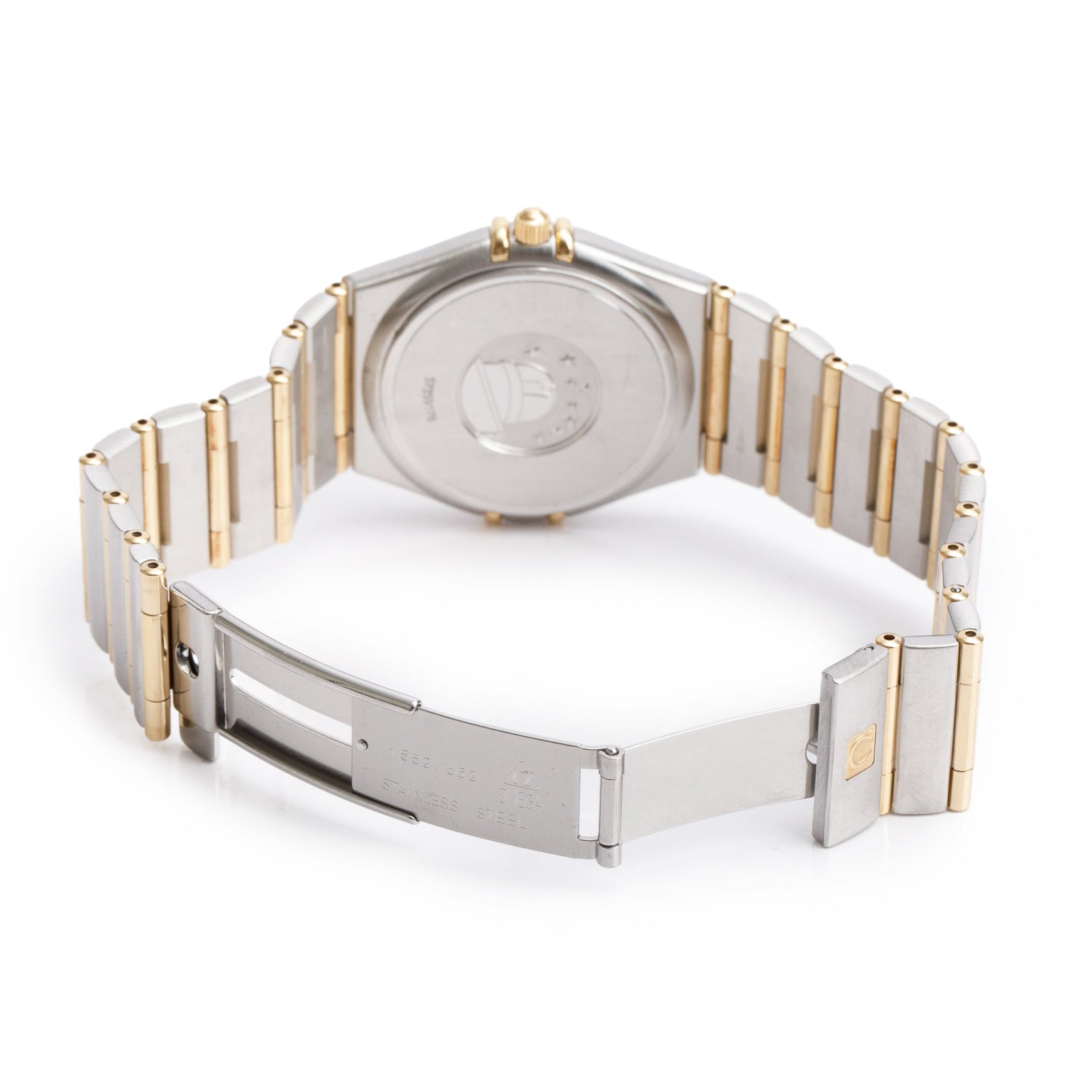 Omega Stainless Steel & 18k Yellow Gold Constellation 34 MM Quartz Watch