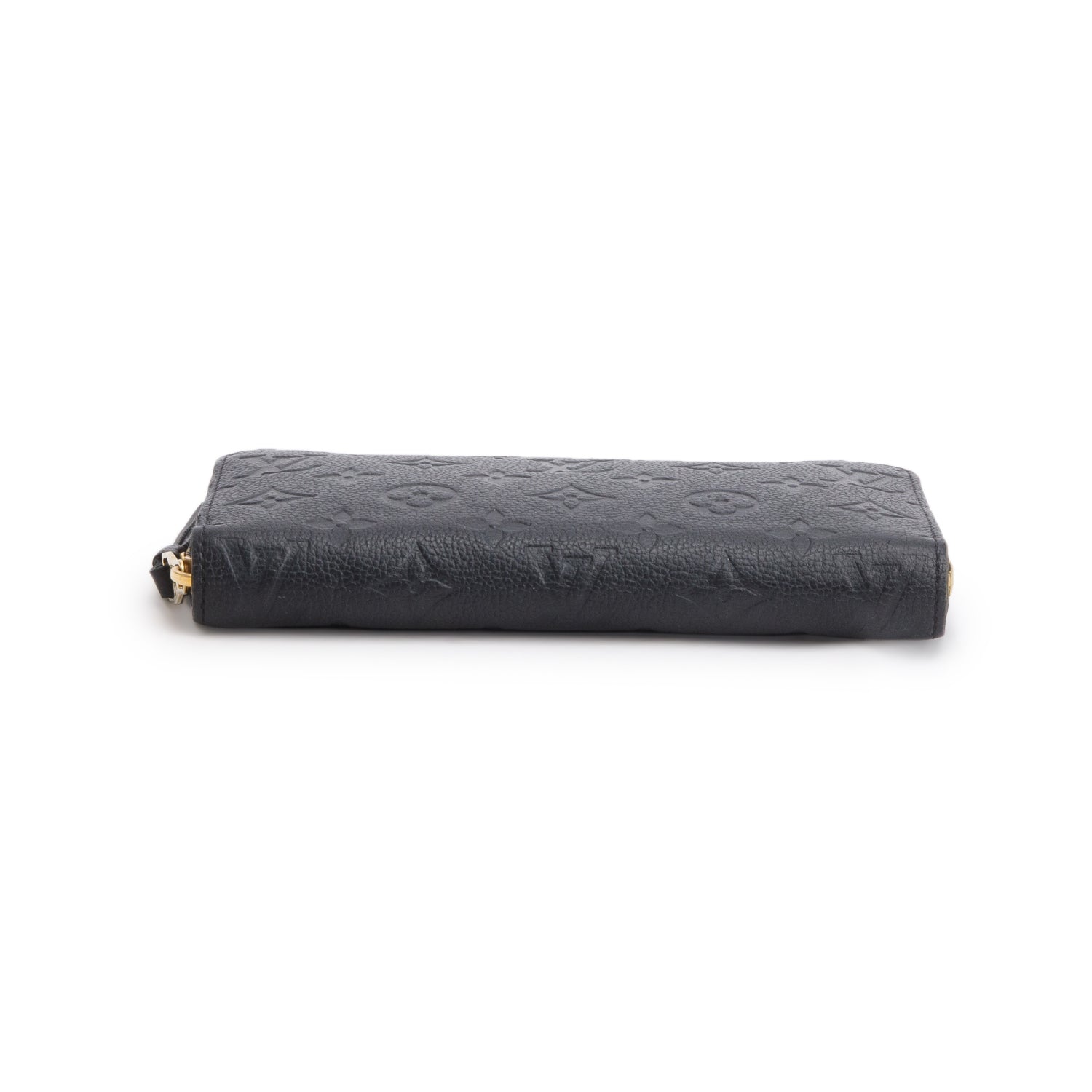 Louis Vuitton 2023 Black Empreinte Zippy Wallet w/ Receipt
