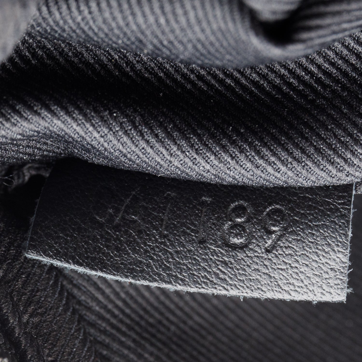Louis Vuitton Black Taiga Leather Rainbow Danube