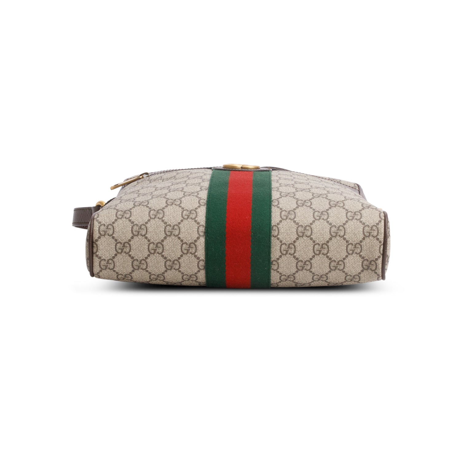 Gucci GG Supreme Monogram Web Medium Ophidia Messenger Bag