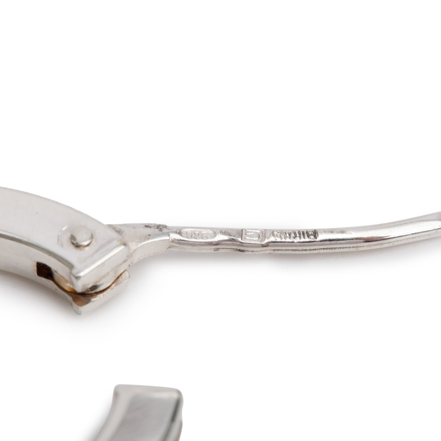 Birks Sterling Silver Hoop Earrings