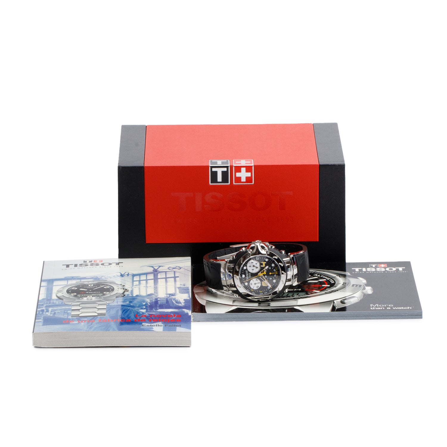 Tissot Stainless Steel Limited Edition MotoGP T-Race 42 MM Chronograph Quartz Watch Black Dial w/ Box & Papers