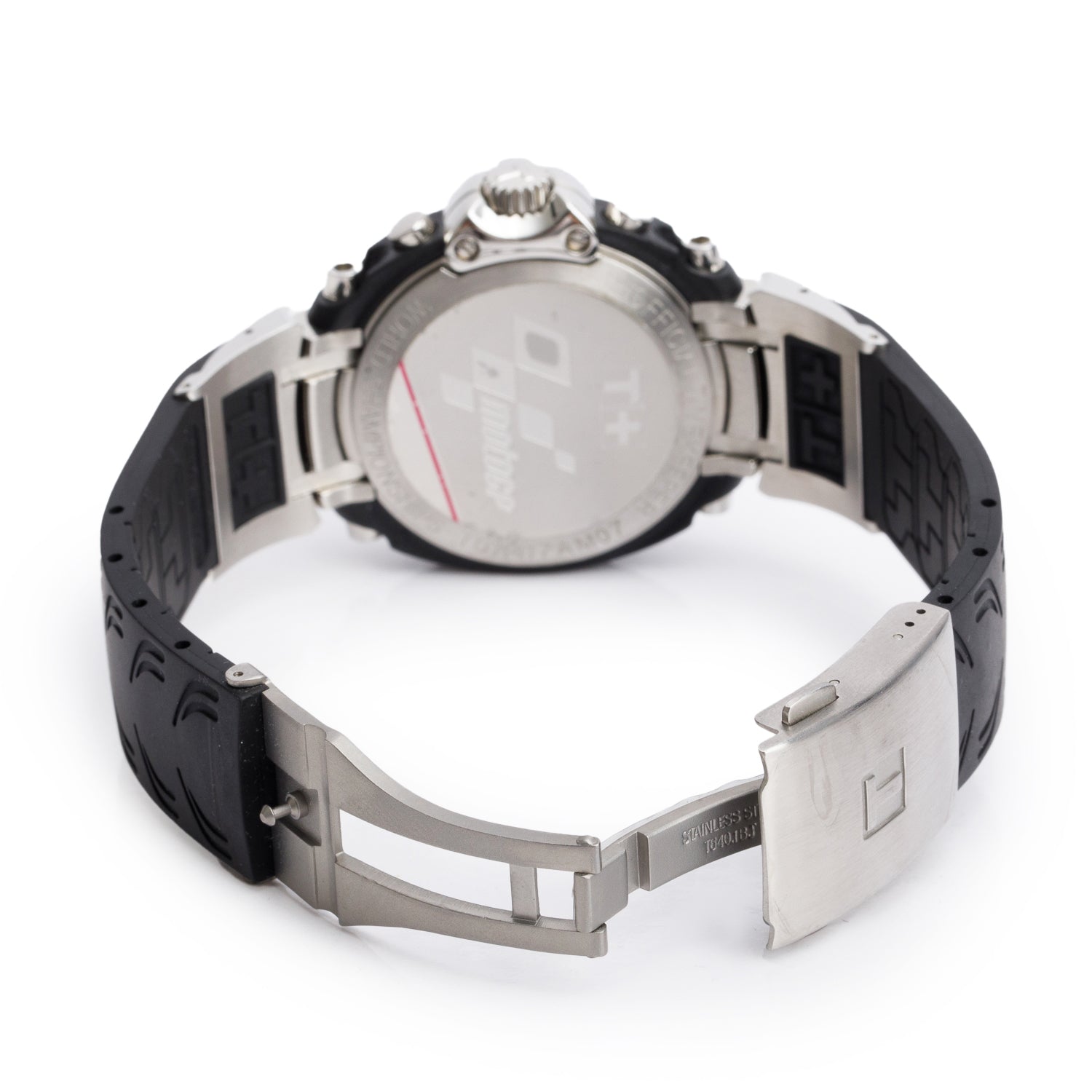 Tissot Stainless Steel Limited Edition MotoGP T-Race 42 MM Chronograph Quartz Watch Black Dial w/ Box & Papers