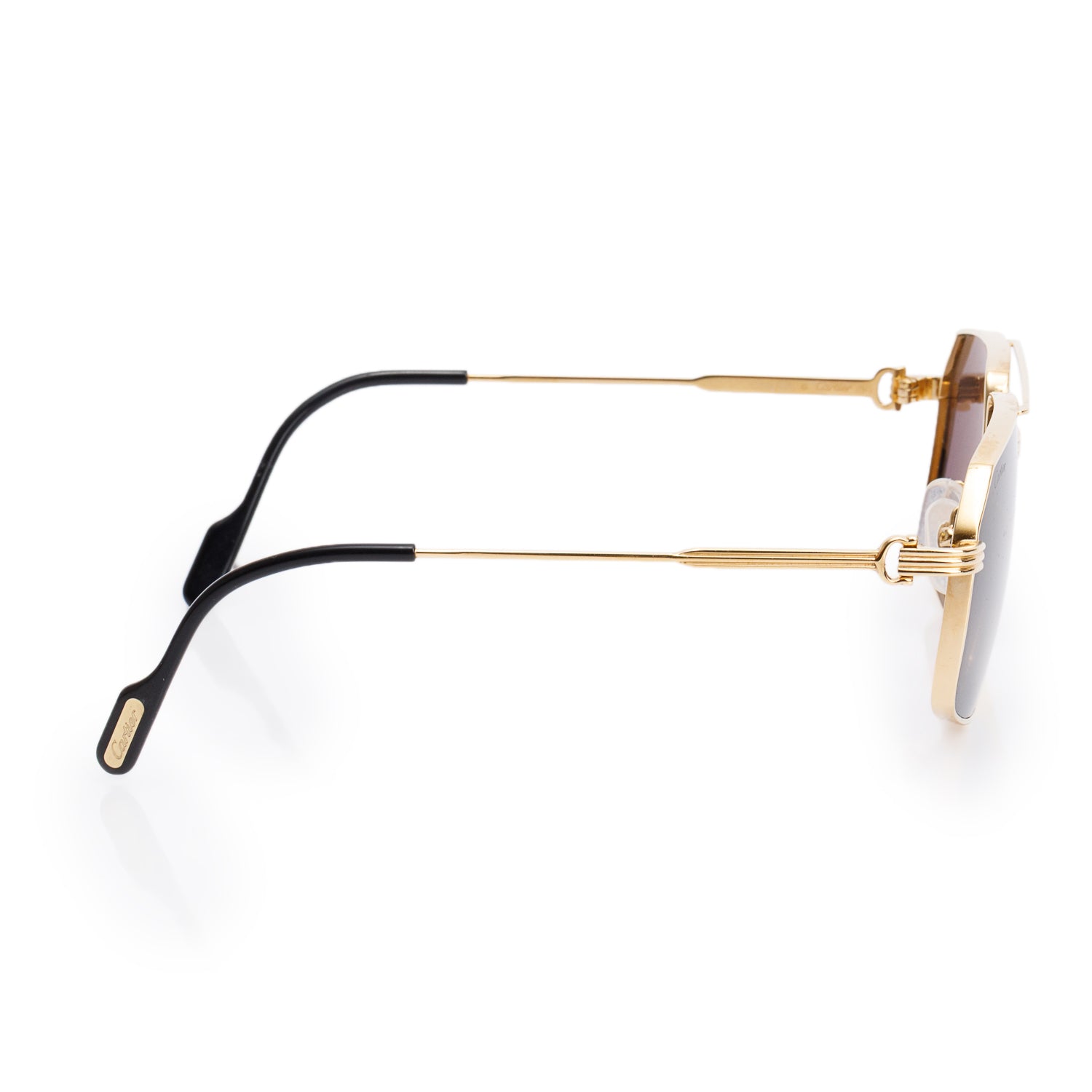 Cartier CT0270S Gold-Tone Metal Premiere de Cartier Sunglasses w/ Box & Case