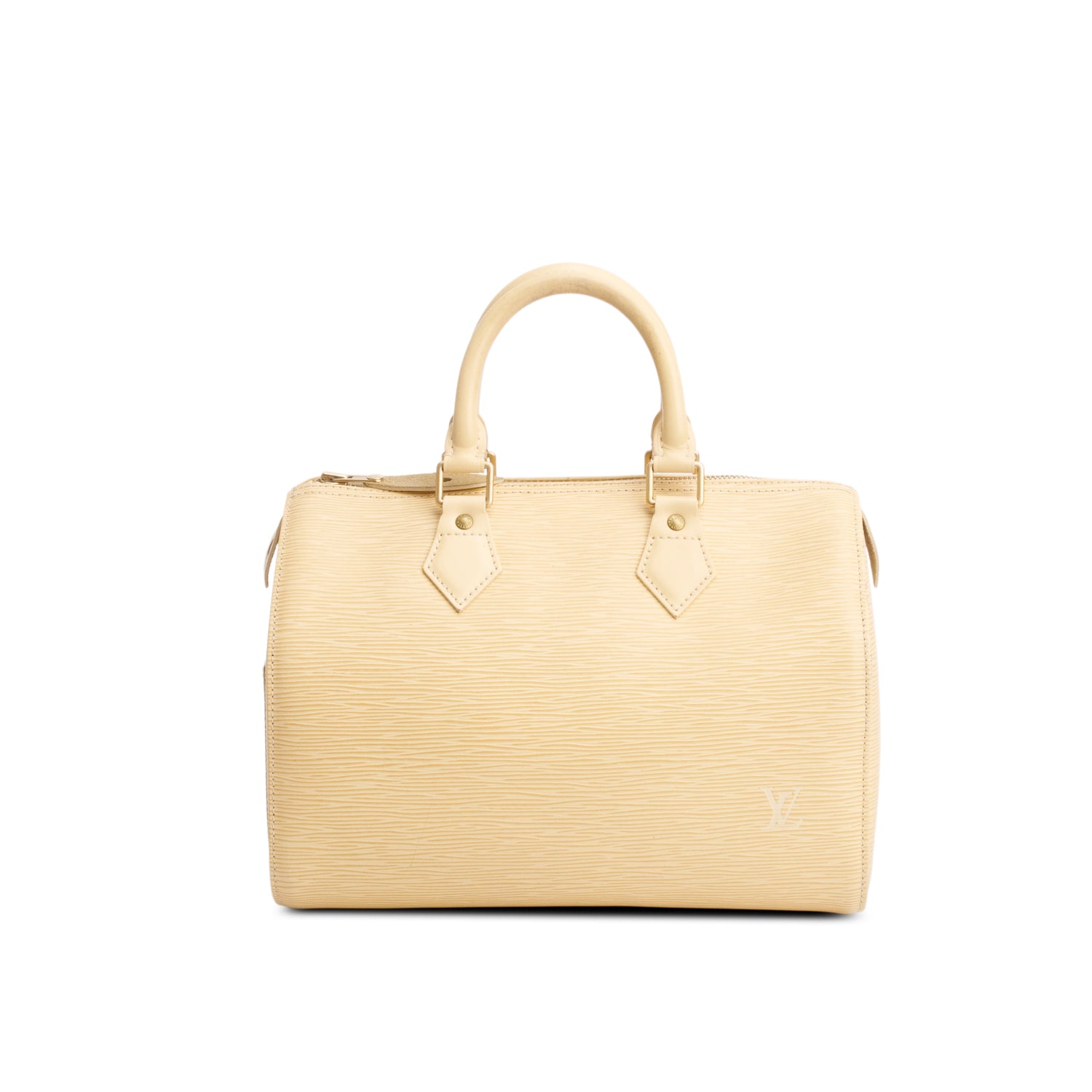 Louis Vuitton Yellow Epi Leather Speedy 30